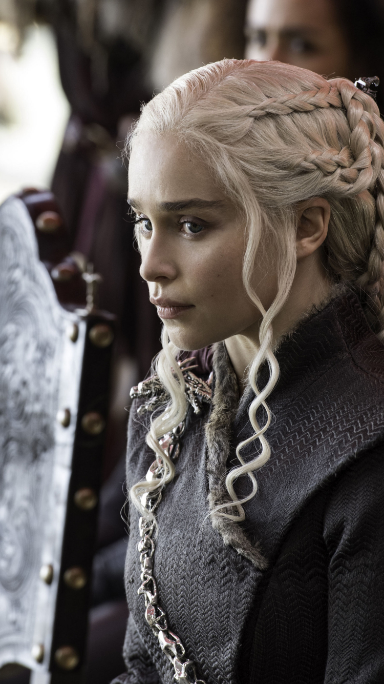 Descarga gratuita de fondo de pantalla para móvil de Juego De Tronos, Series De Televisión, Daenerys Targaryen, Emilia Clarke.