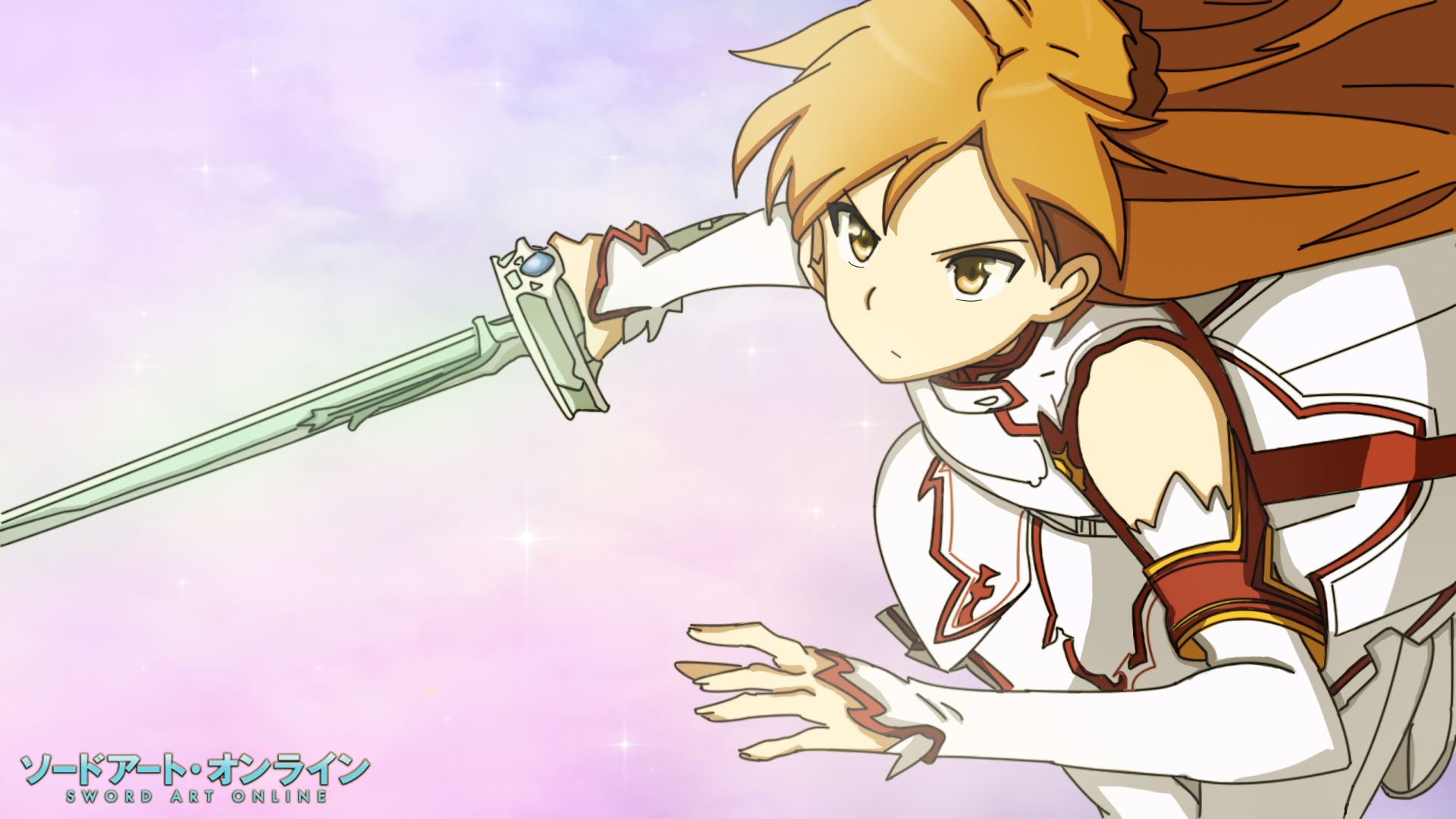 Handy-Wallpaper Animes, Asuna Yuuki, Sword Art Online kostenlos herunterladen.