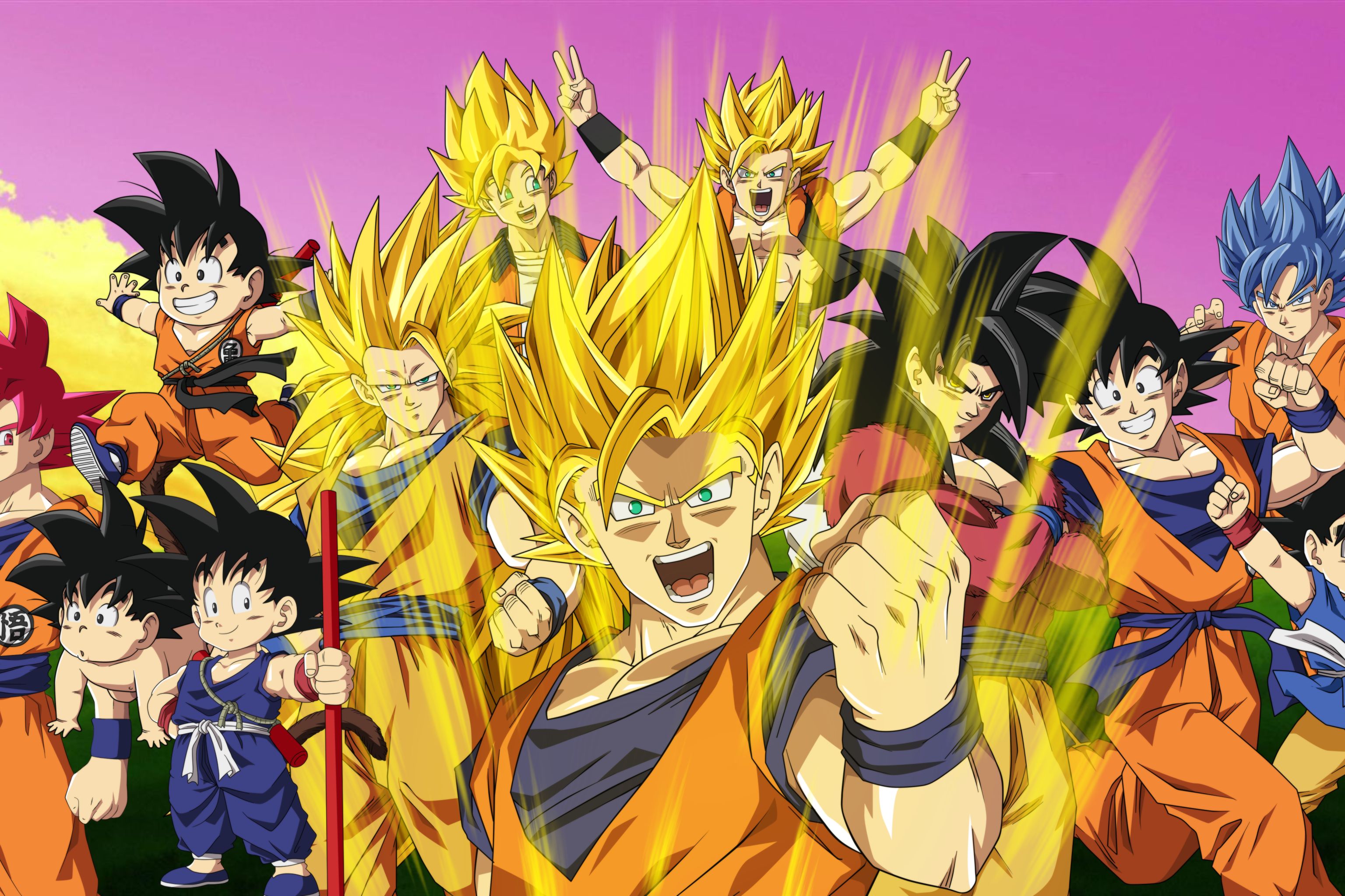 Free download wallpaper Anime, Dragon Ball Z, Dragon Ball, Goku, Super Saiyan on your PC desktop