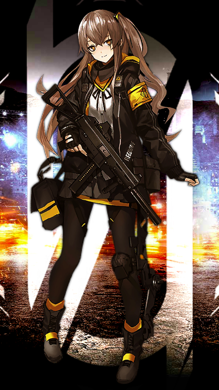 Handy-Wallpaper Computerspiele, Girls' Frontline, Ump45 (Mädchen Frontline) kostenlos herunterladen.