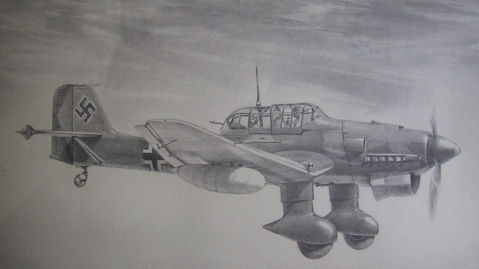 246957壁紙のダウンロード軍隊, ユンカース ju 87, 爆撃機-スクリーンセーバーと写真を無料で