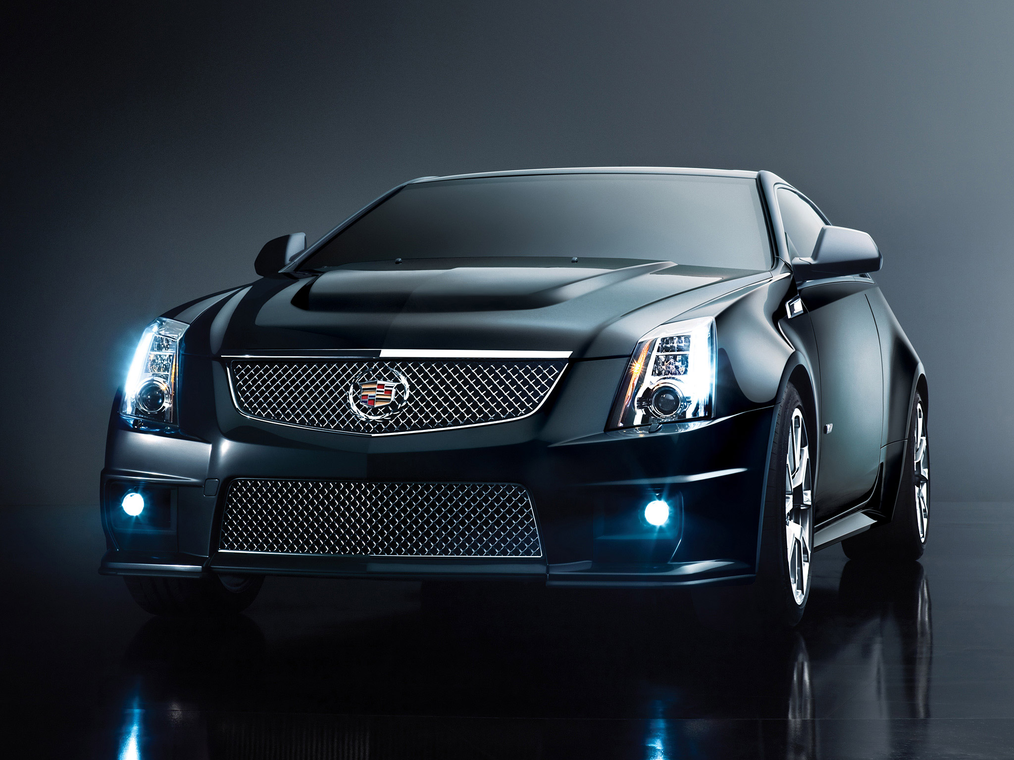 Free download wallpaper Cadillac, Car, Vehicles, Black Car, Coupé, Cadillac Cts V, Cadillac Cts V Coupe on your PC desktop