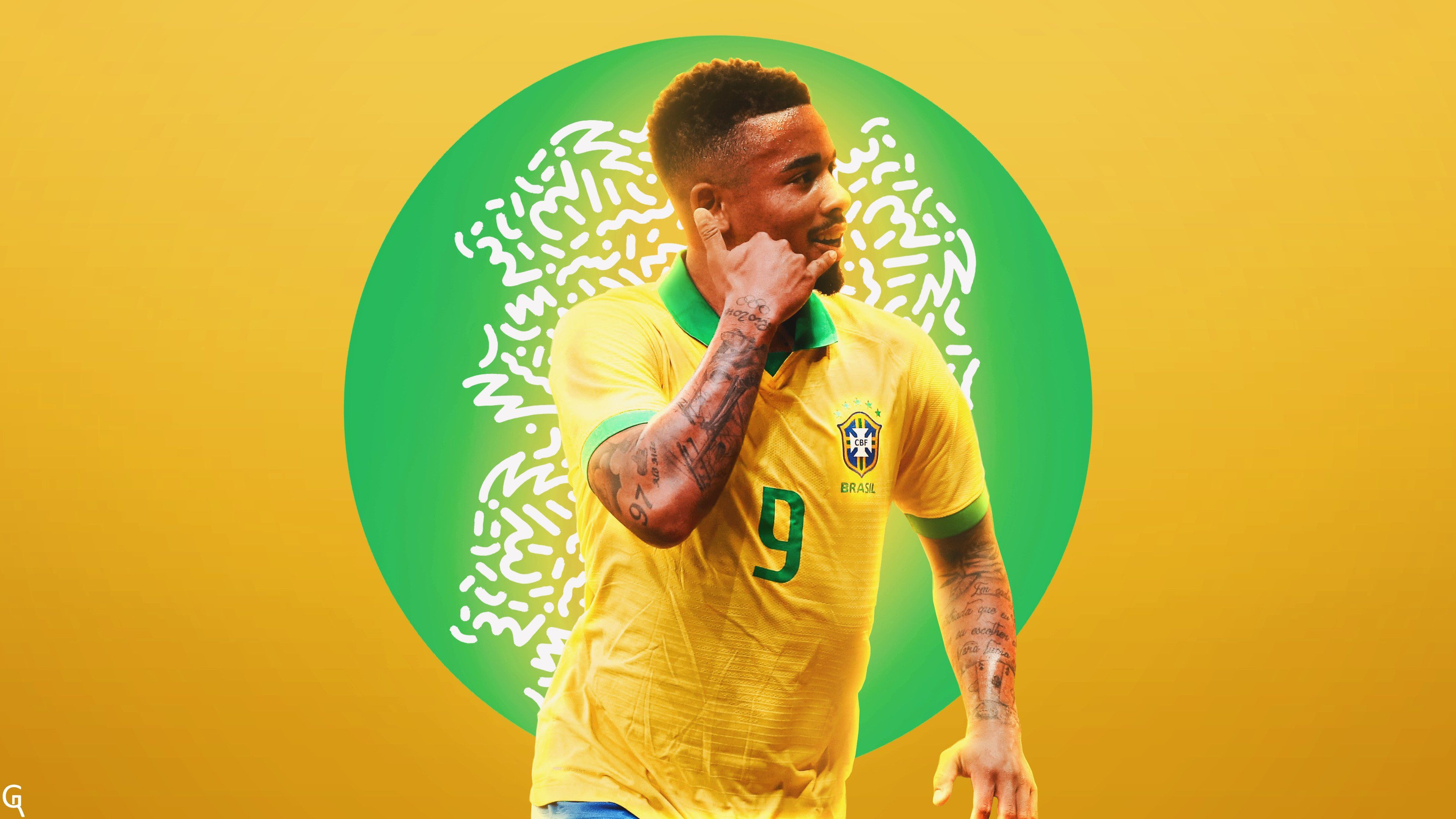 469017 baixar papel de parede esportes, gabriel jesus, brasileiro, futebol - protetores de tela e imagens gratuitamente