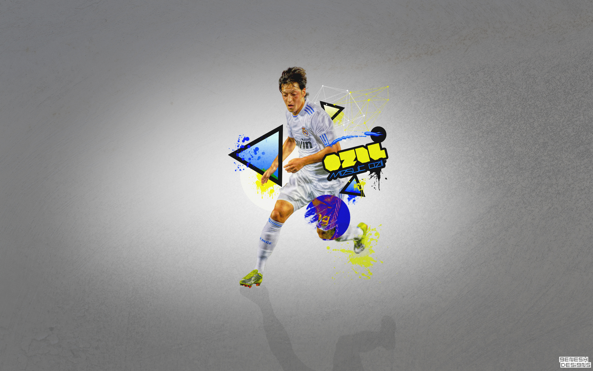 Téléchargez gratuitement l'image Des Sports, Football, Real Madrid Cf, Mesut Özil sur le bureau de votre PC