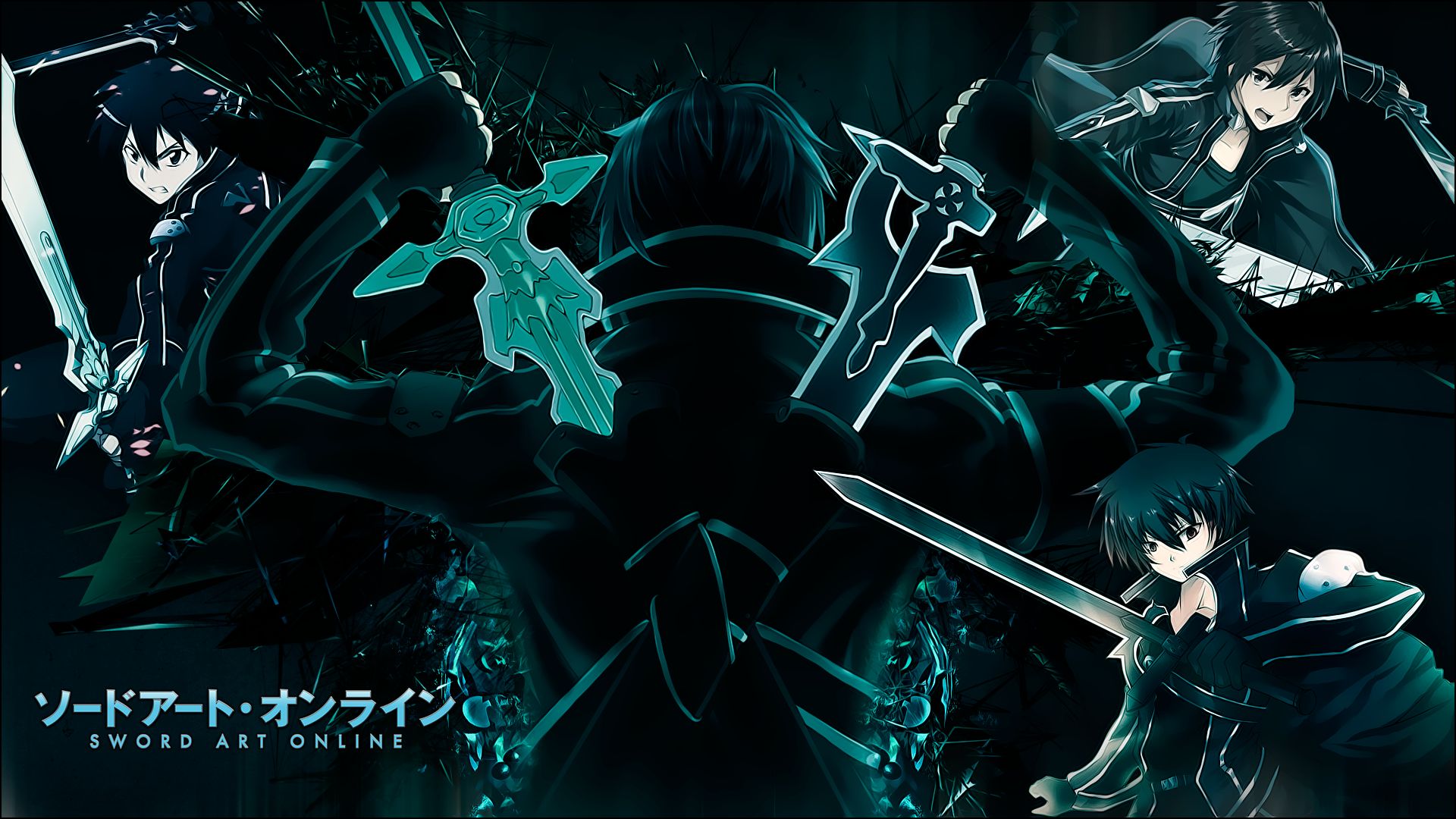 Téléchargez gratuitement l'image Sword Art Online, Animé, Kirito (Art De L'épée En Ligne), Kazuto Kirigaya sur le bureau de votre PC