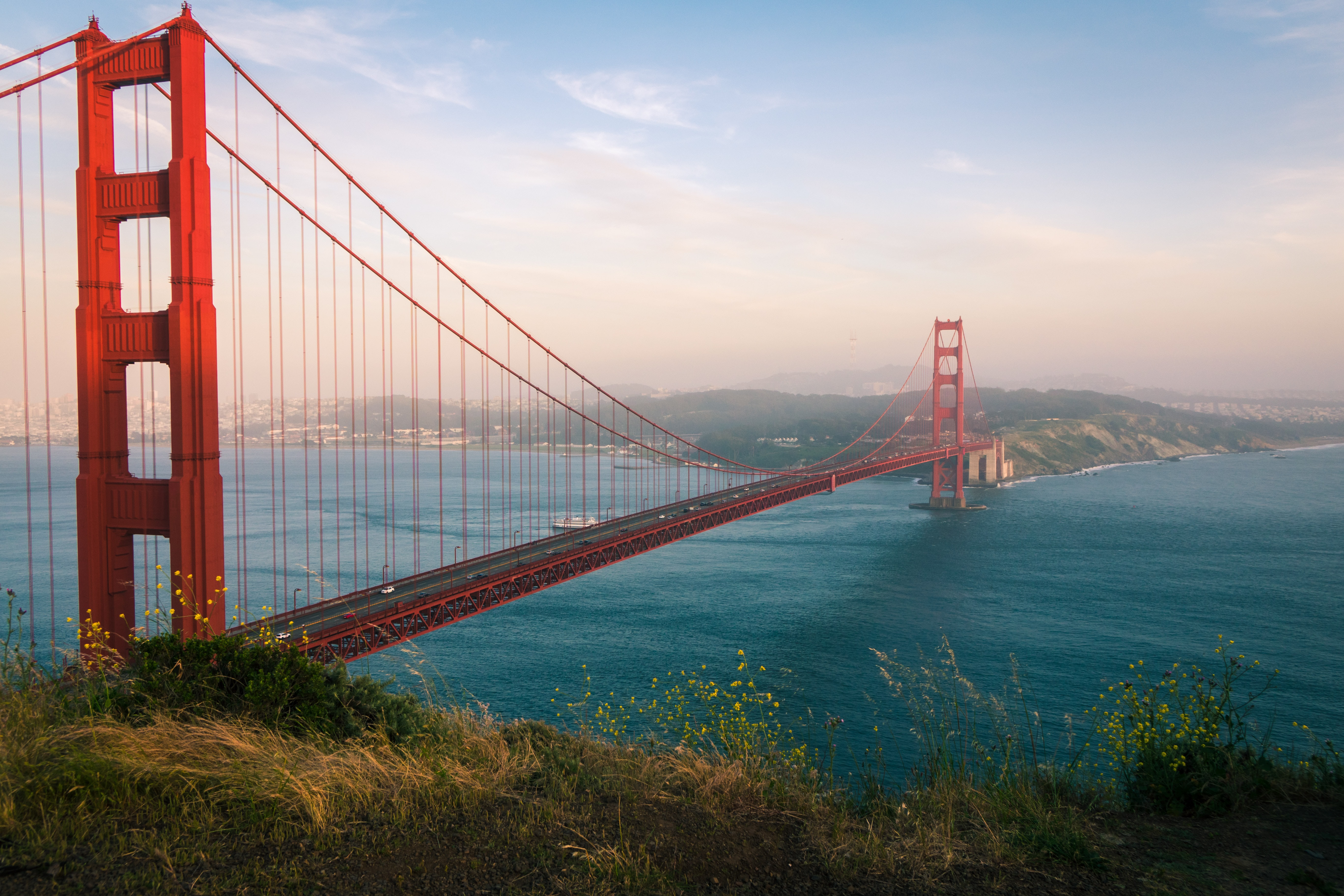 Téléchargez gratuitement l'image Pont, Porte Dorée, Des Ponts, Construction Humaine, San Fransisco sur le bureau de votre PC