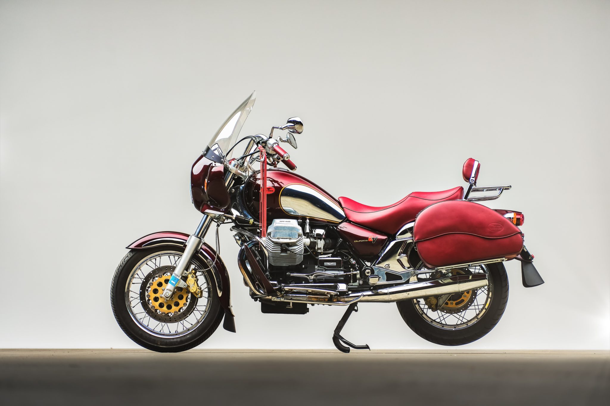 Скачати мобільні шпалери Мотоцикл, Транспортні Засоби, Moto Guzzi California 1100 Ev 80 Річчя безкоштовно.