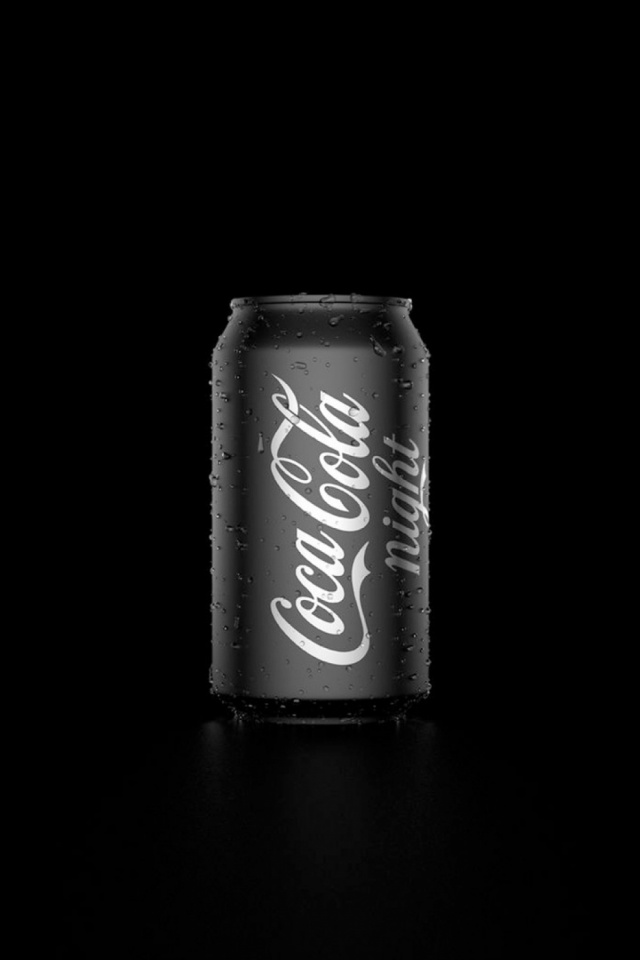 Download mobile wallpaper Coca Cola, Products, Black & White for free.