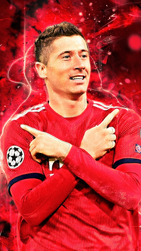 Download mobile wallpaper Sports, Soccer, Polish, Fc Bayern Munich, Robert Lewandowski for free.