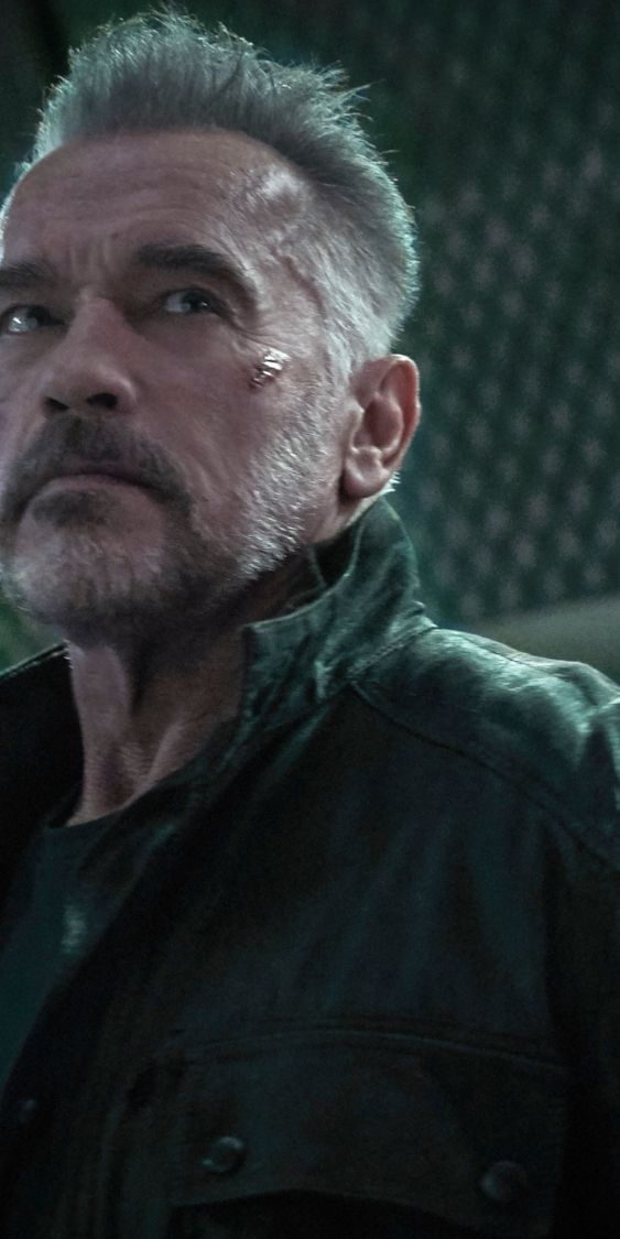 Phone wallpaper: Arnold Schwarzenegger, Movie, Terminator: Dark Fate ...