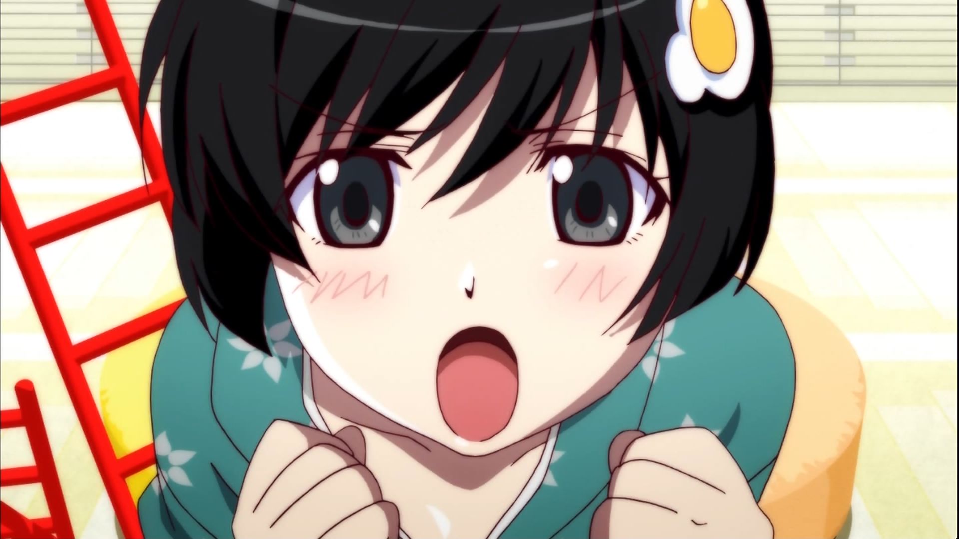 Descarga gratuita de fondo de pantalla para móvil de Animado, Sonrojo, Monogatari (Serie), Tsukihi Araragi.