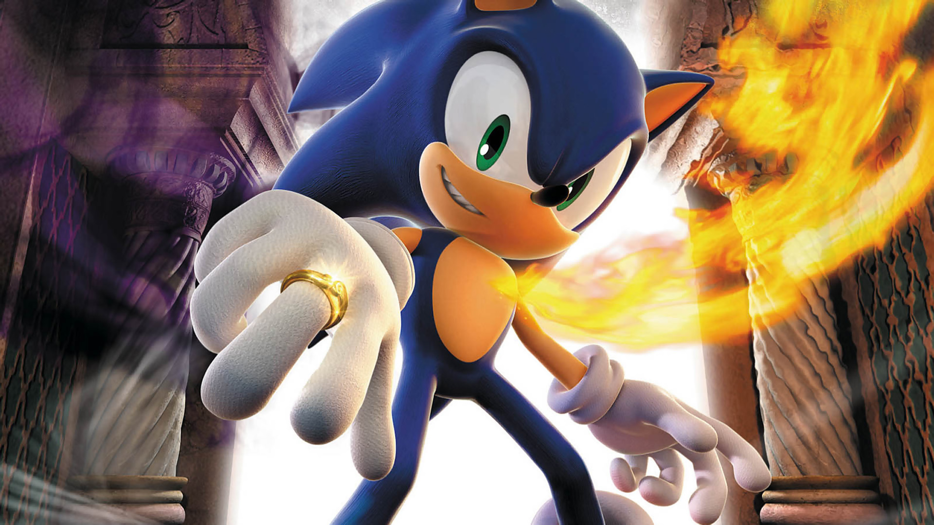 video game, sonic and the secret rings, sonic