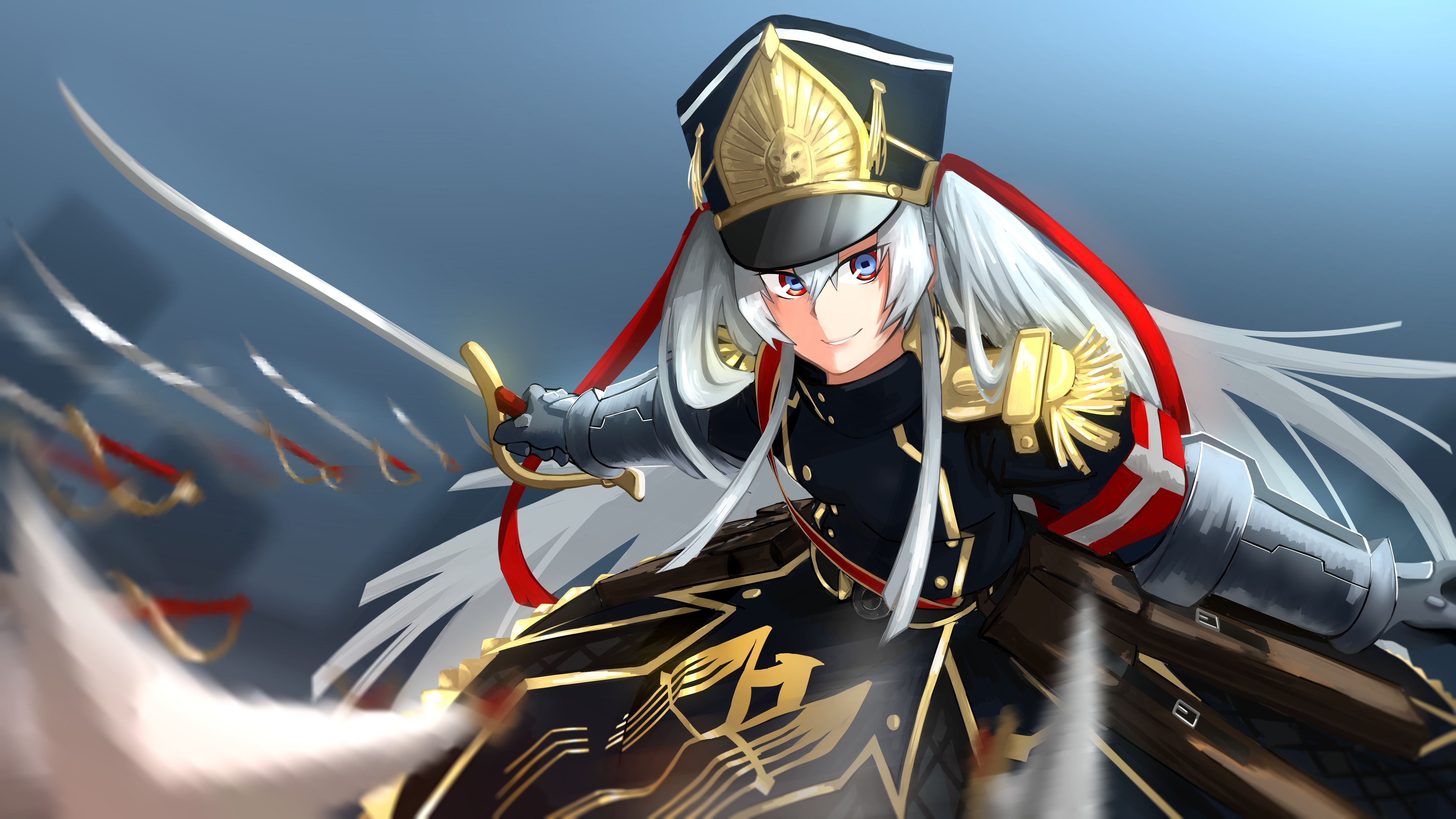 PCデスクトップにアニメ, Re:クリエイターズ, 軍服の姫君画像を無料でダウンロード