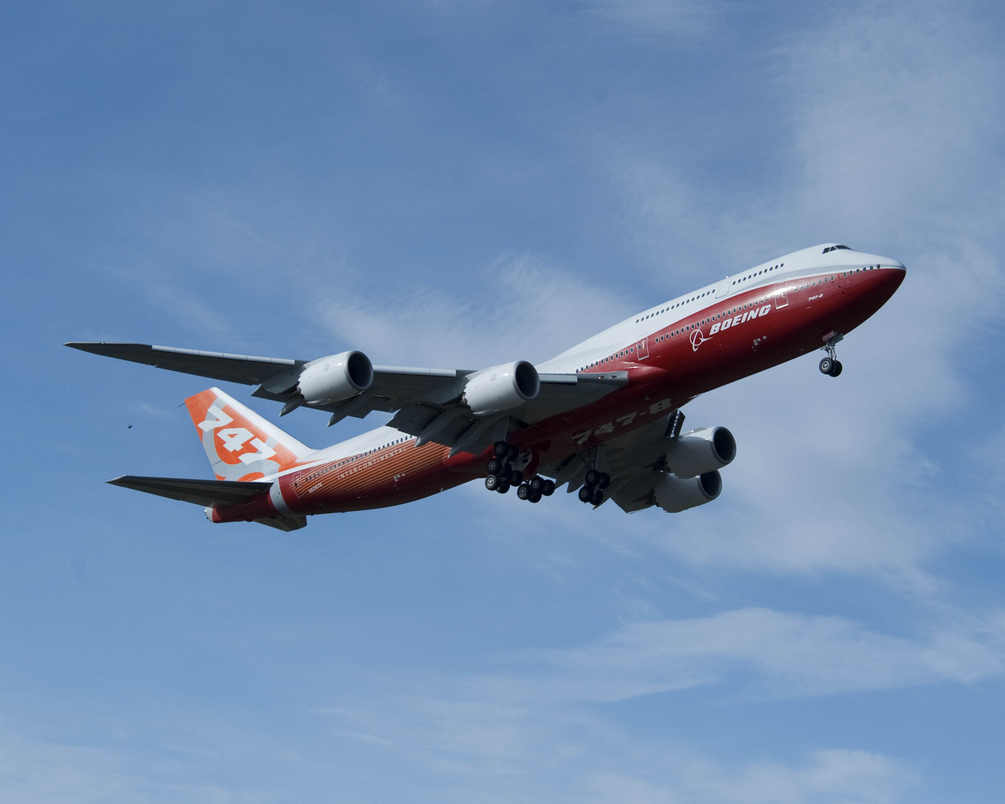 Die besten Boeing 747 8-Hintergründe für den Telefonbildschirm