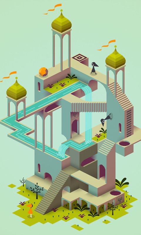 Download mobile wallpaper Monument Valley, Video Game for free.