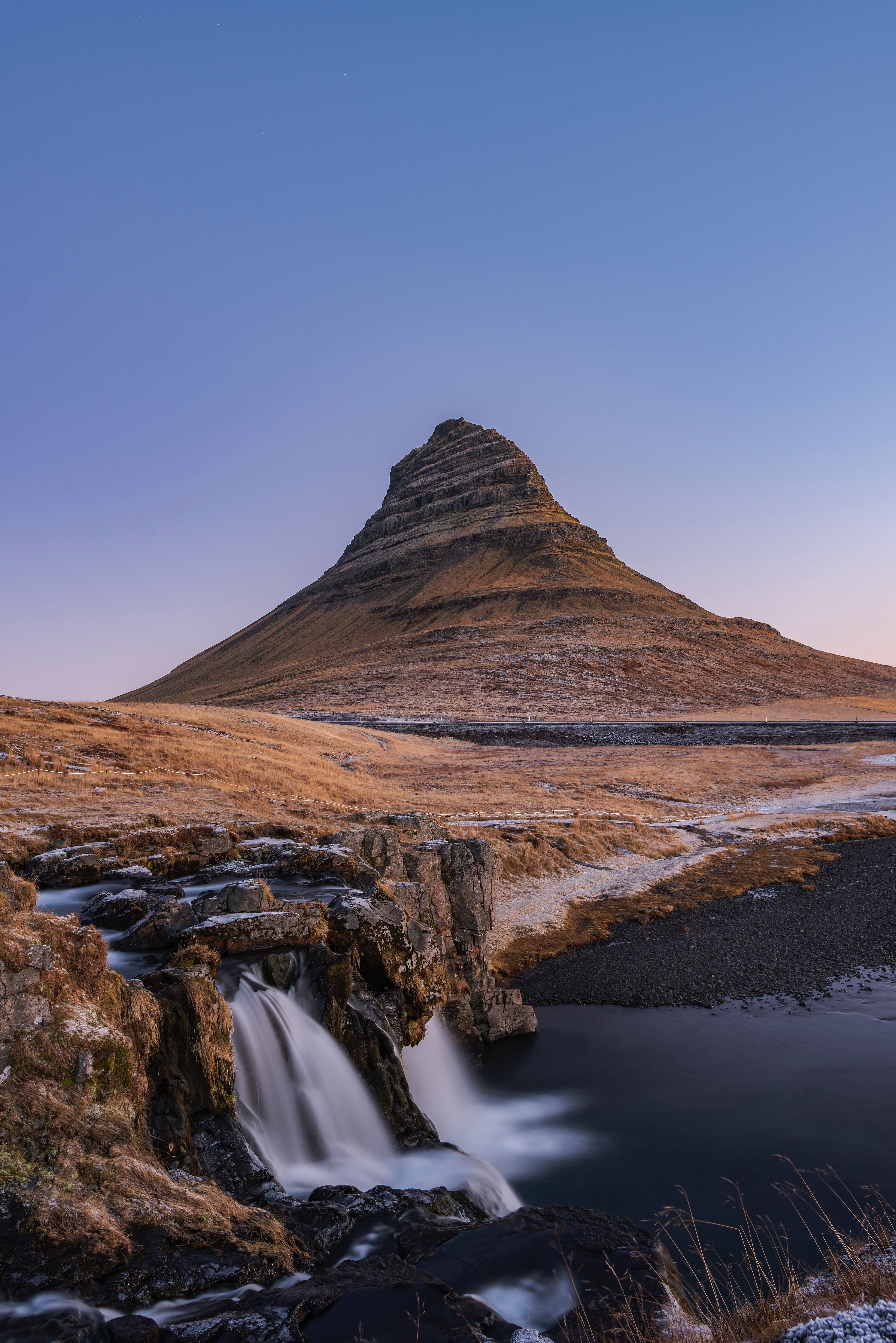128650 скачать обои исландия, природа, пейзаж, водопад, река, гора - заставки и картинки бесплатно
