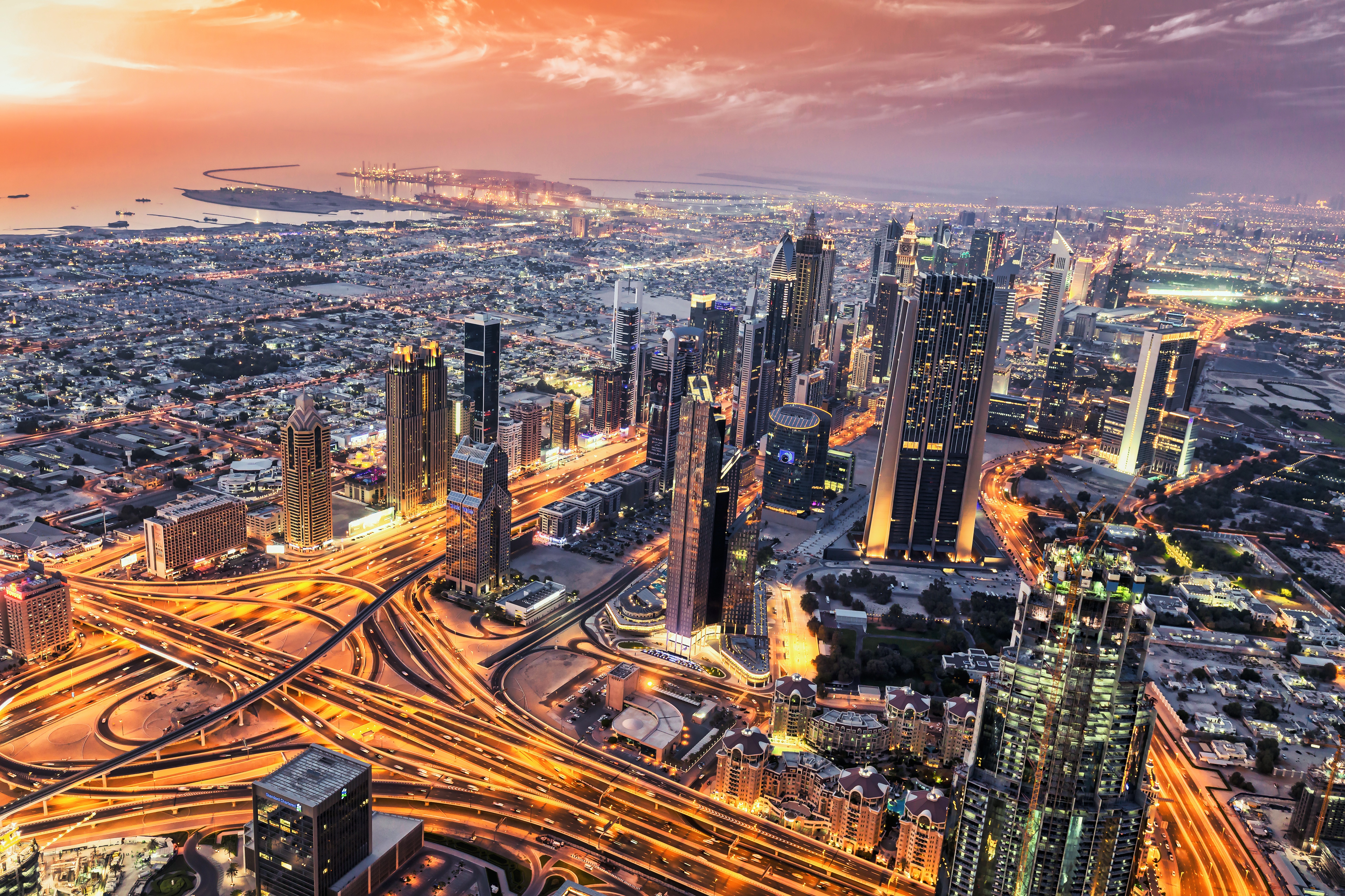 Baixar papel de parede para celular de Cidades, Arranha Céu, Dubai, Paisagem Urbana, Emirados Árabes Unidos, Feito Pelo Homem gratuito.