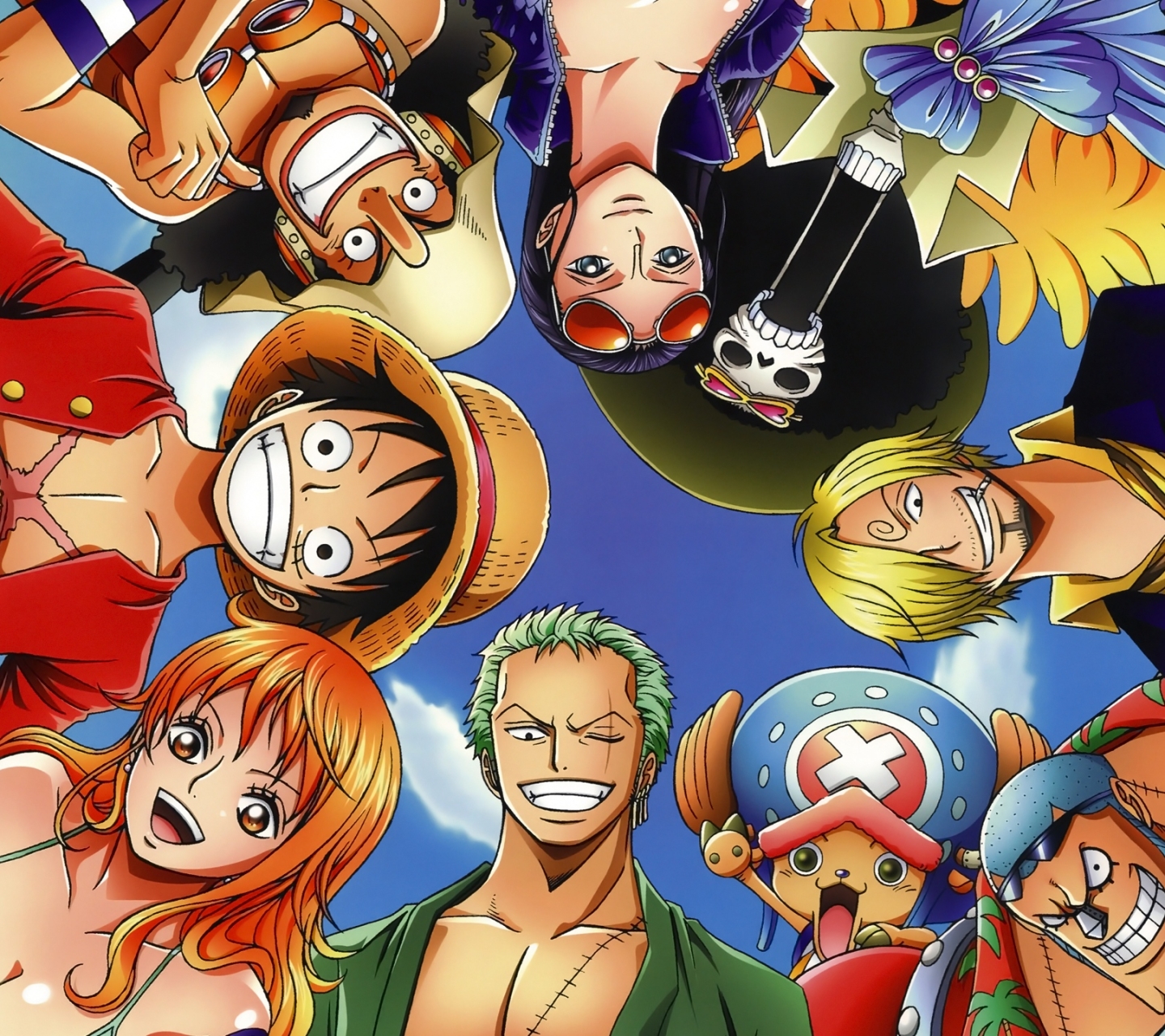 Free download wallpaper Anime, One Piece, Tony Tony Chopper, Usopp (One Piece), Roronoa Zoro, Monkey D Luffy, Nami (One Piece), Sanji (One Piece), Brook (One Piece), Nico Robin, Franky (One Piece) on your PC desktop