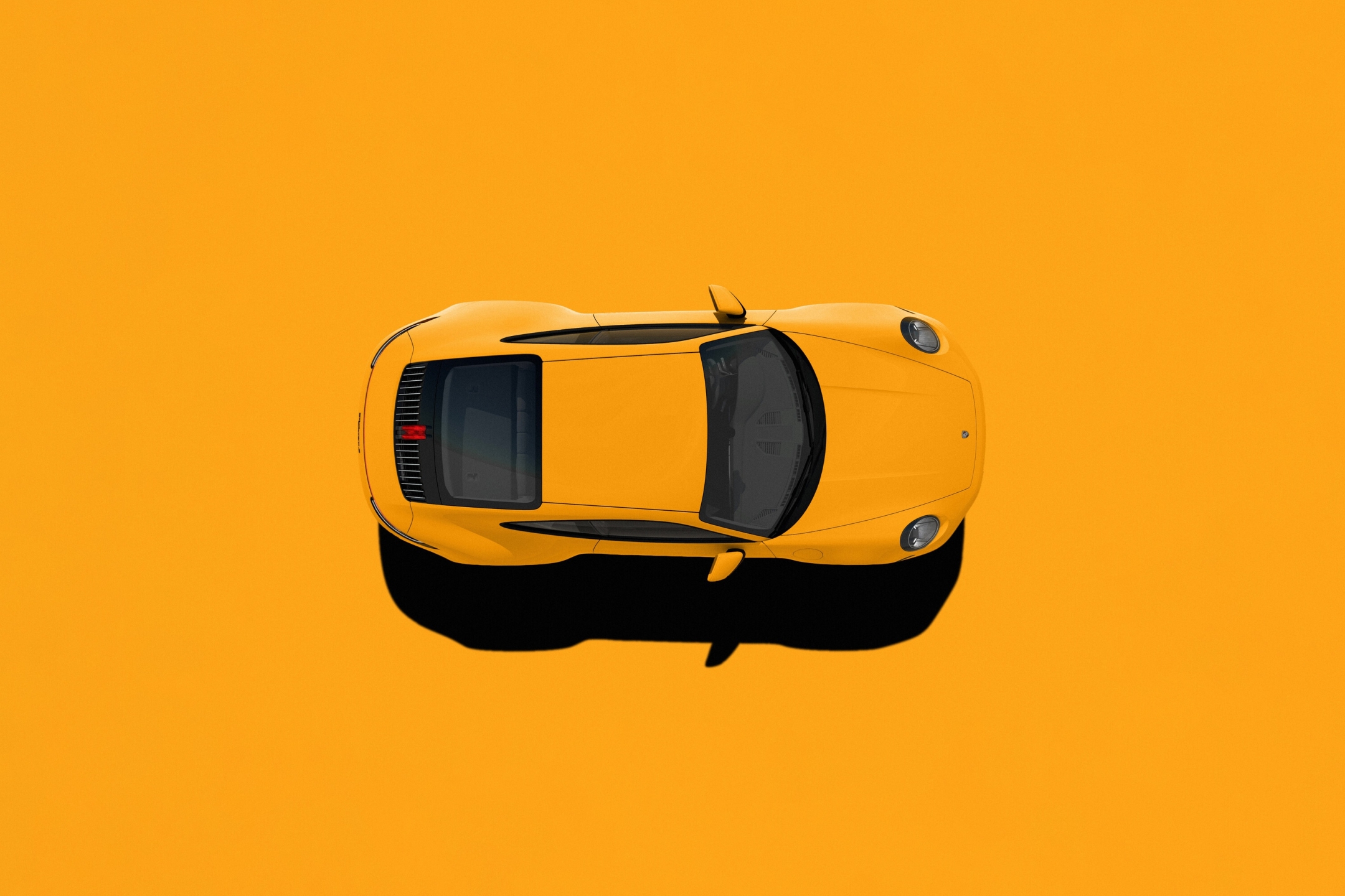 Download mobile wallpaper Porsche, Car, Porsche 911, Vehicle, Vehicles, Porsche 911 Carrera, Orange Car for free.