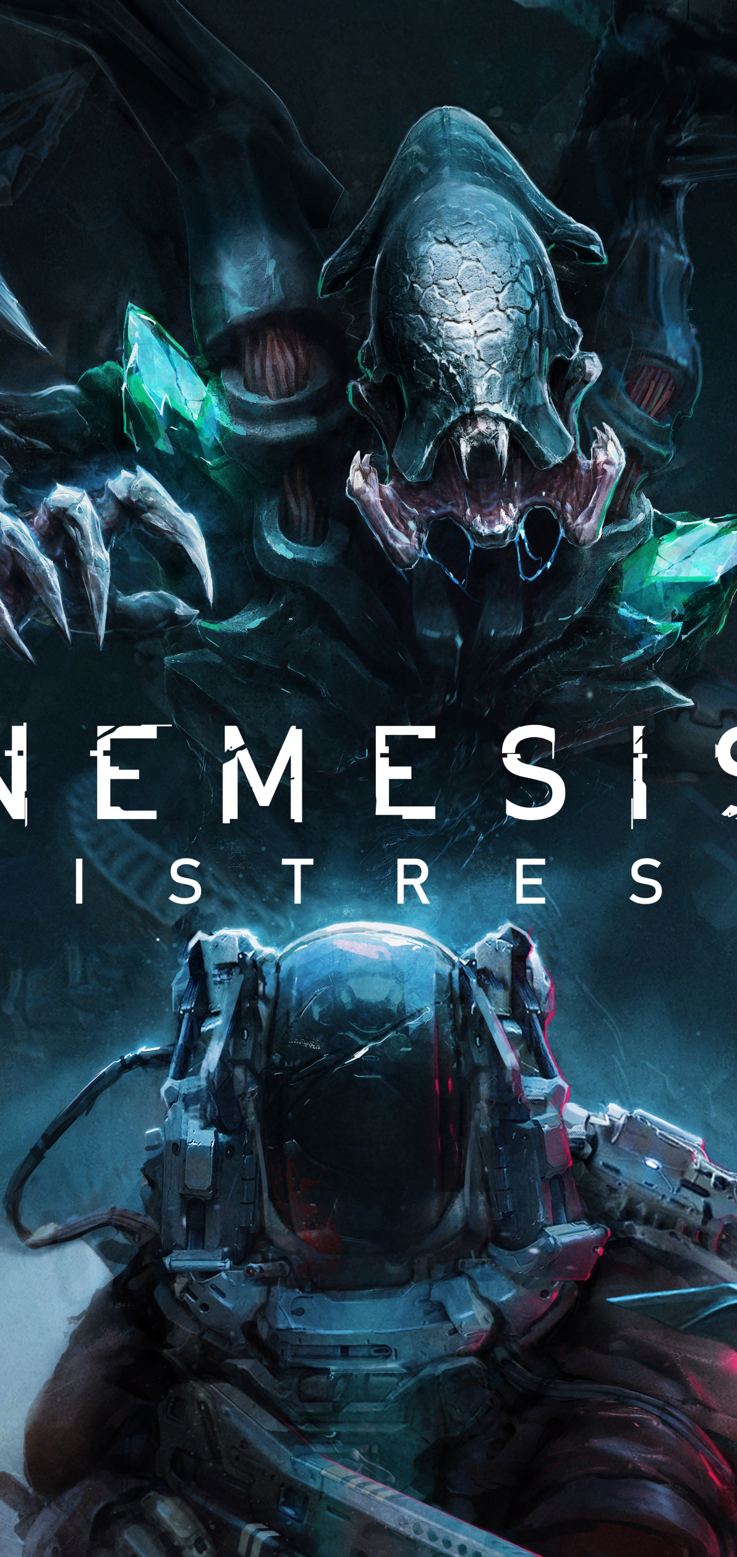 video game, nemesis distress Smartphone Background