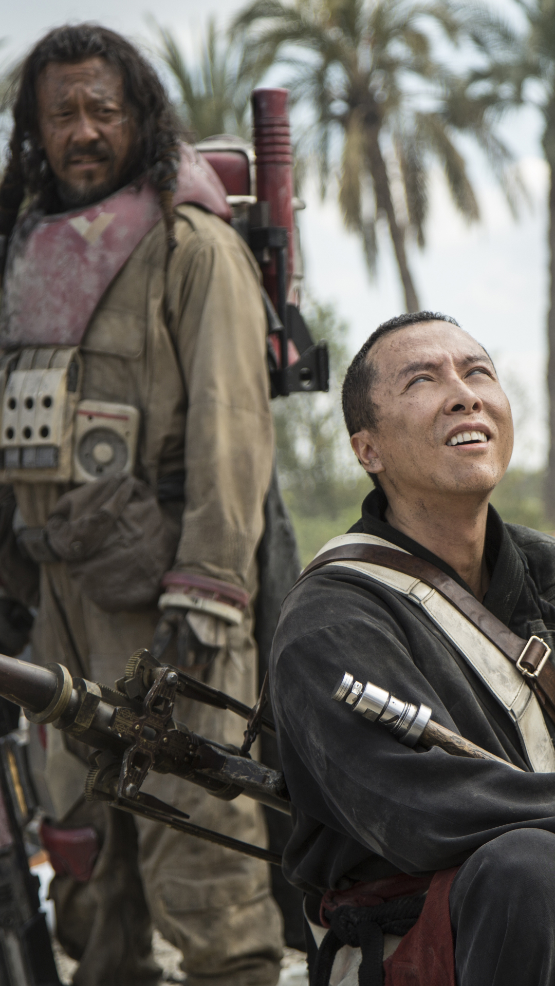 Handy-Wallpaper Filme, Krieg Der Sterne, Star Wars: Rogue One, Donnie Yen, Jiang Wen kostenlos herunterladen.