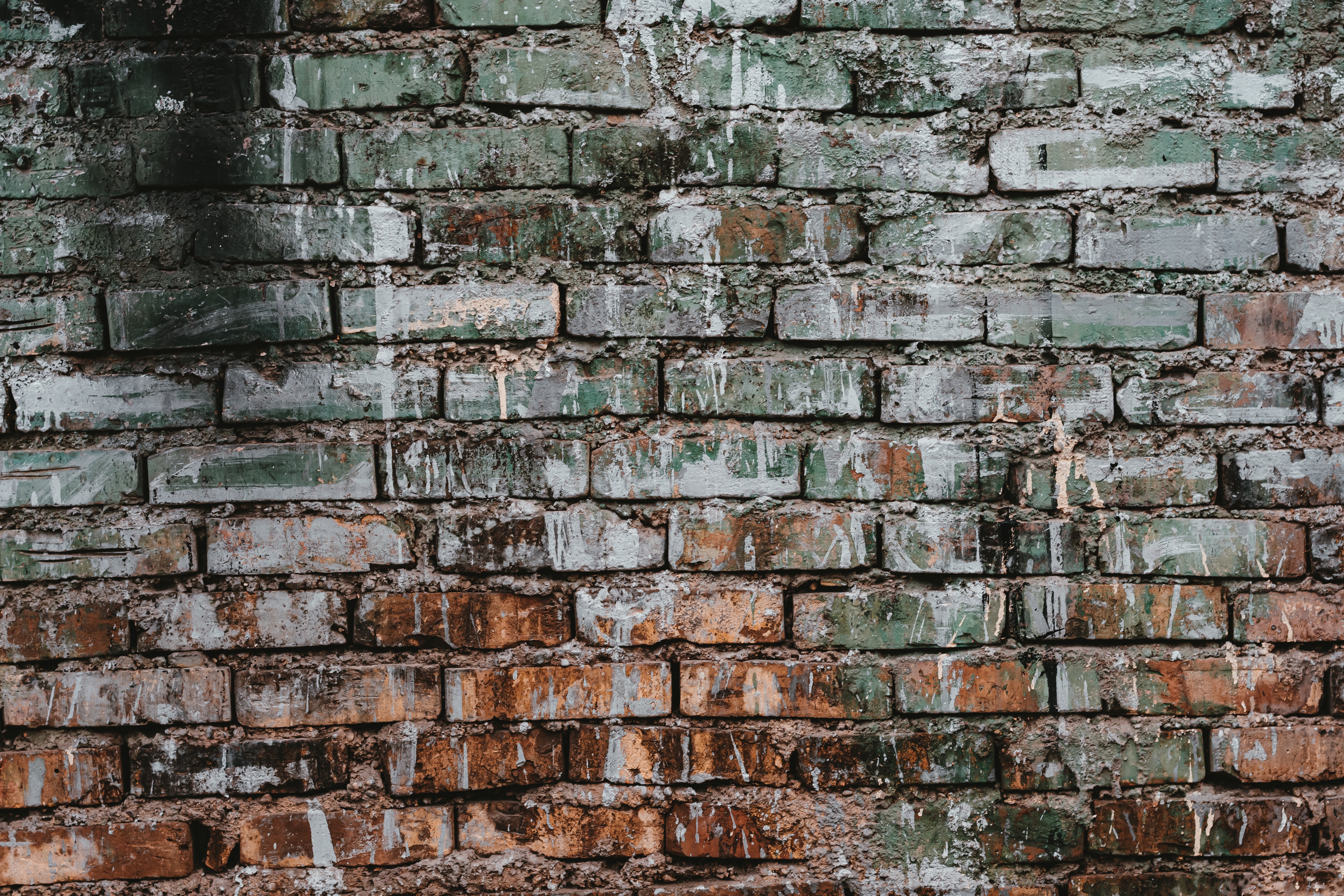 Free download wallpaper Spots, Textures, Stains, Brick, Surface, Texture, Wall on your PC desktop