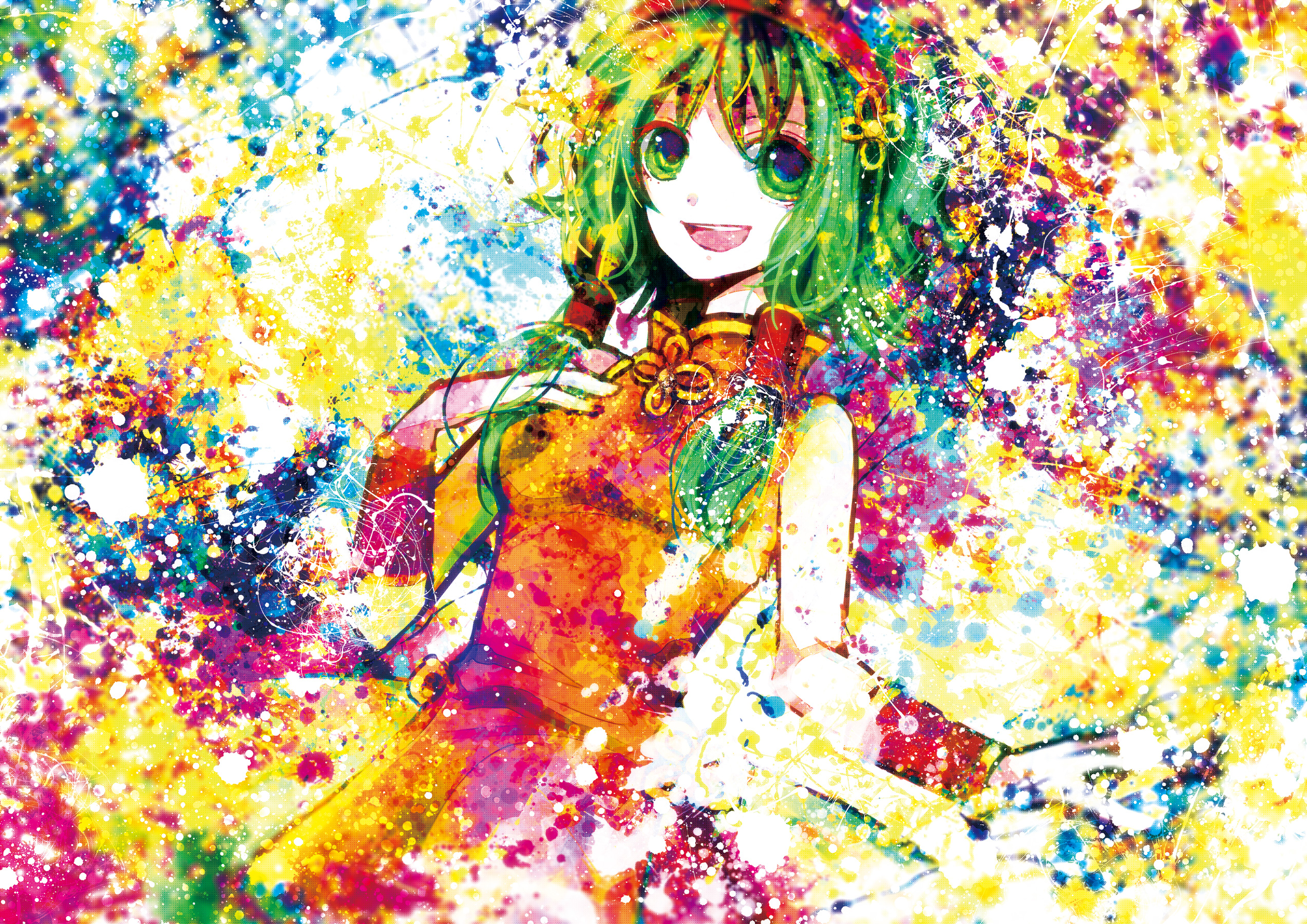 Download mobile wallpaper Anime, Vocaloid, Gumi (Vocaloid) for free.