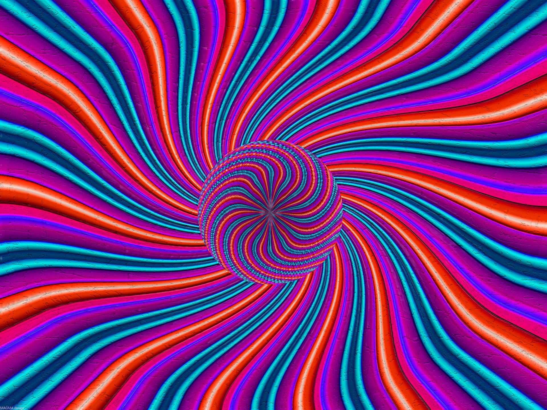 optical illusion, color, abstract, circles, lines, colors