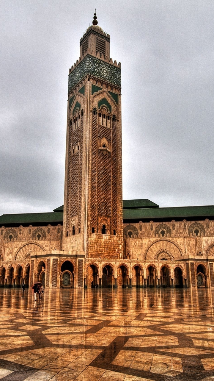 Téléchargez des papiers peints mobile Maroc, Religieux, Mosquée Hassan Ii, Maghreb, Mosquées gratuitement.