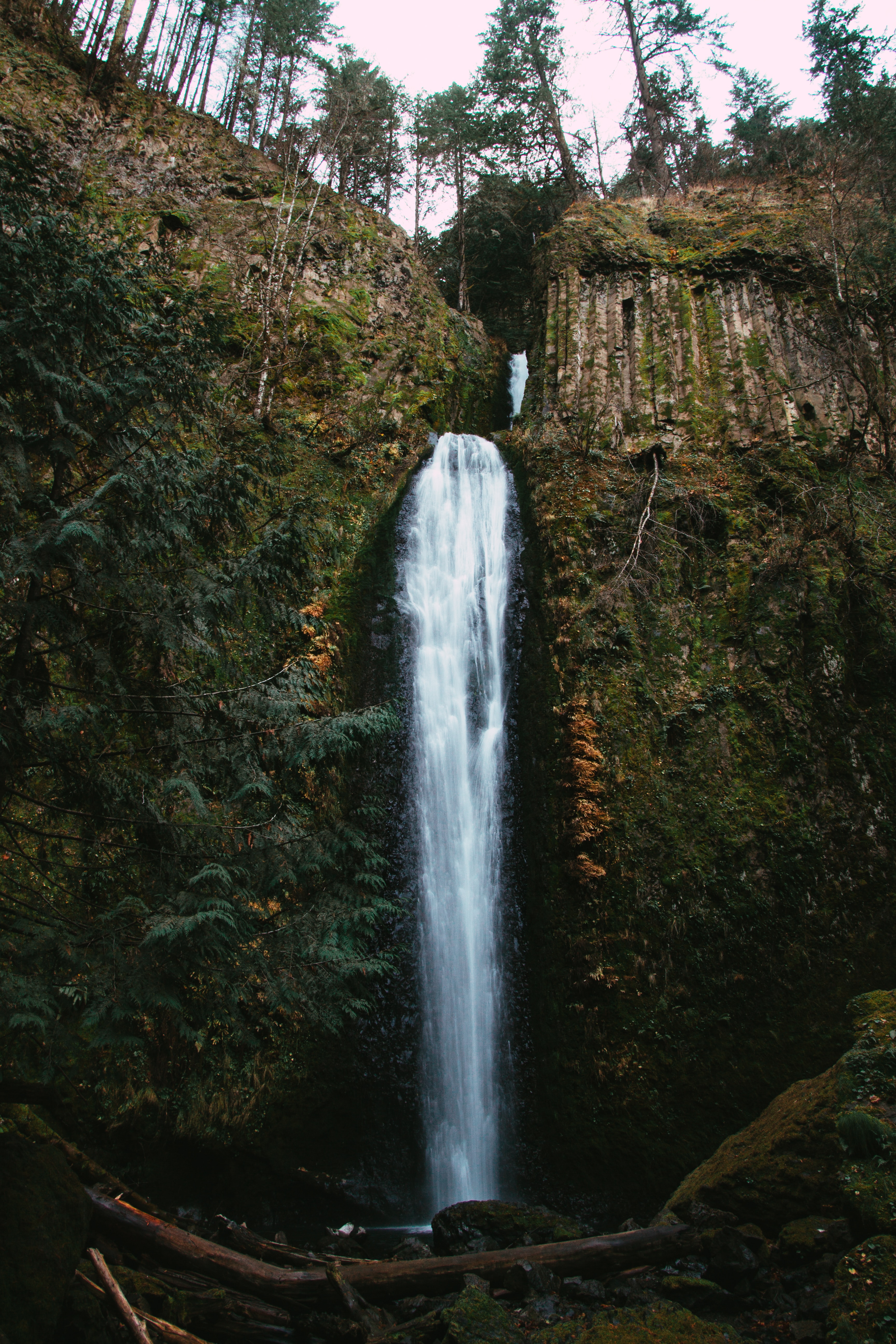 flow, break, nature, water, waterfall, precipice, stream 1080p