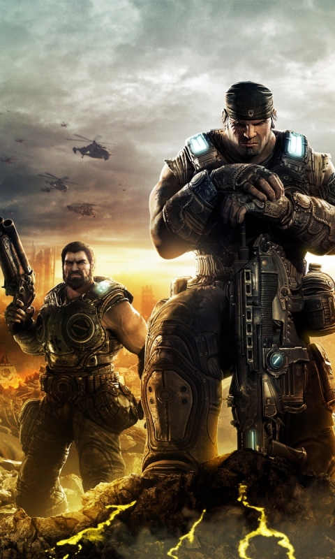 Скачати мобільні шпалери Gears Of War, Відеогра, Gears Of War 3 безкоштовно.