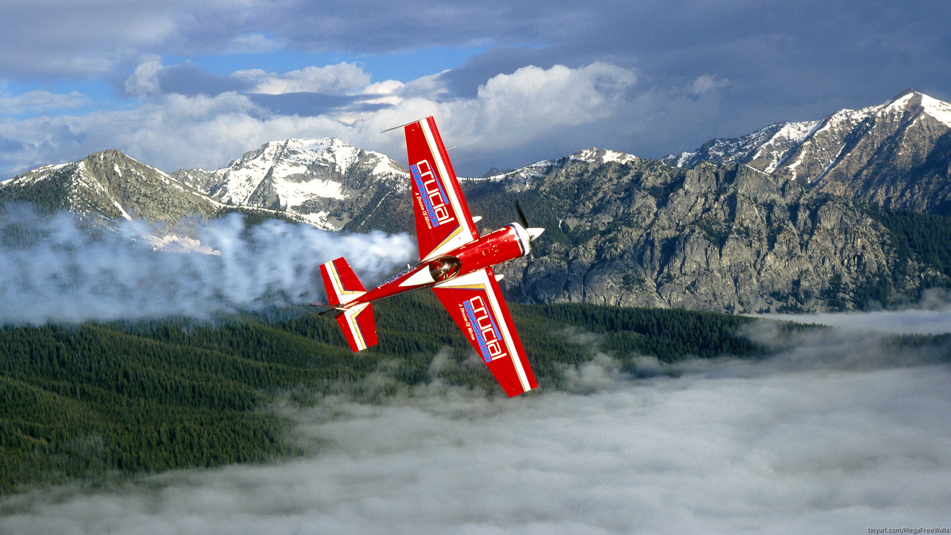 Download mobile wallpaper Aircraft, Vehicles, Mountain for free.