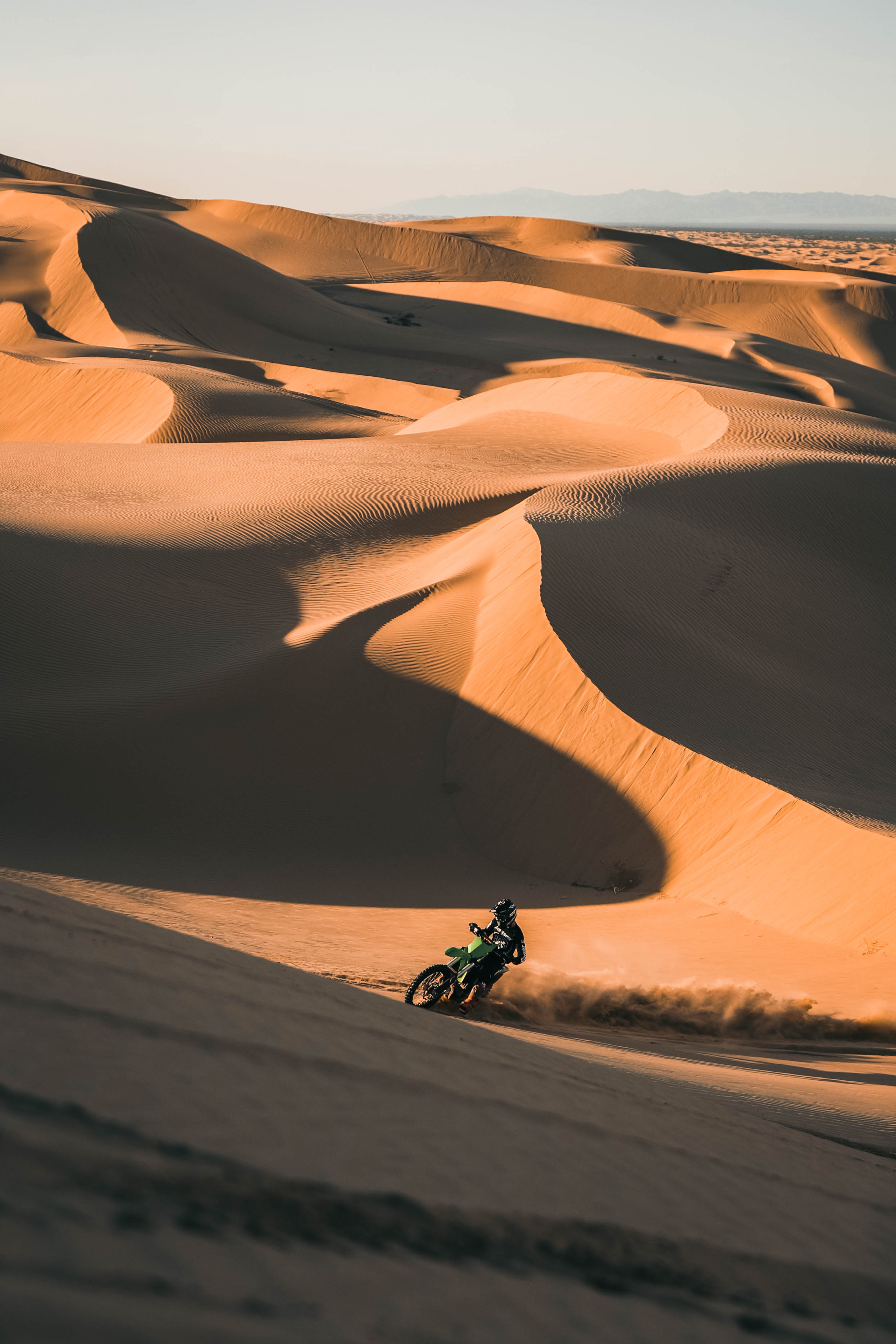 ktm, sand, motorcycles, desert, rally, motorcyclist, motorcycle