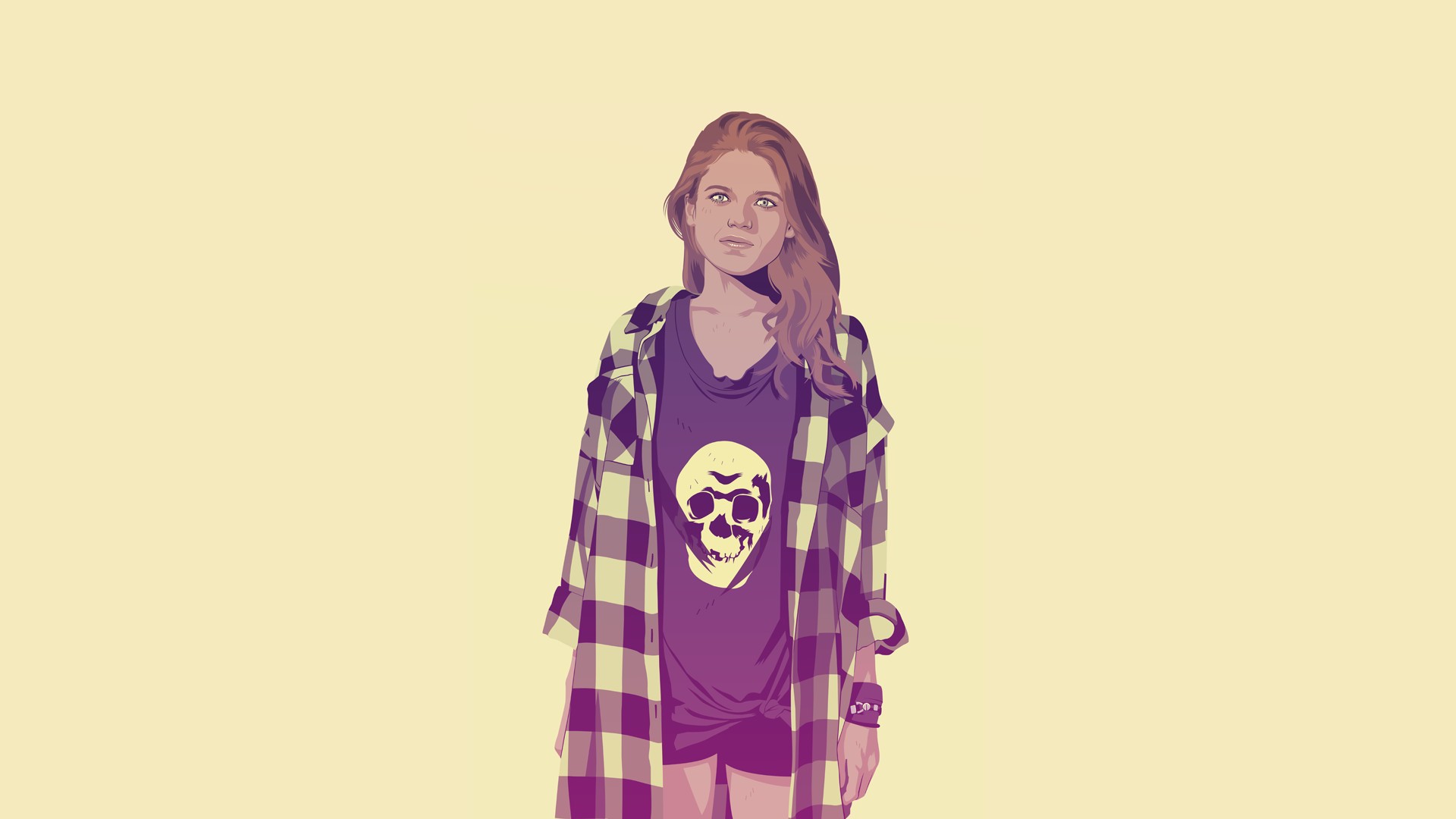 Download mobile wallpaper Game Of Thrones, Tv Show, Minimalist, Ygritte (Game Of Thrones) for free.