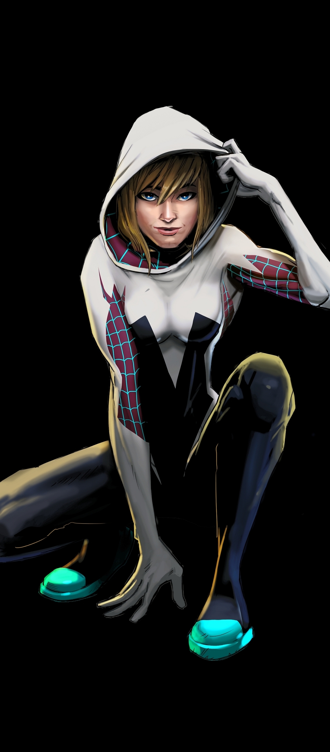 Handy-Wallpaper Comics, Spider Gwen kostenlos herunterladen.