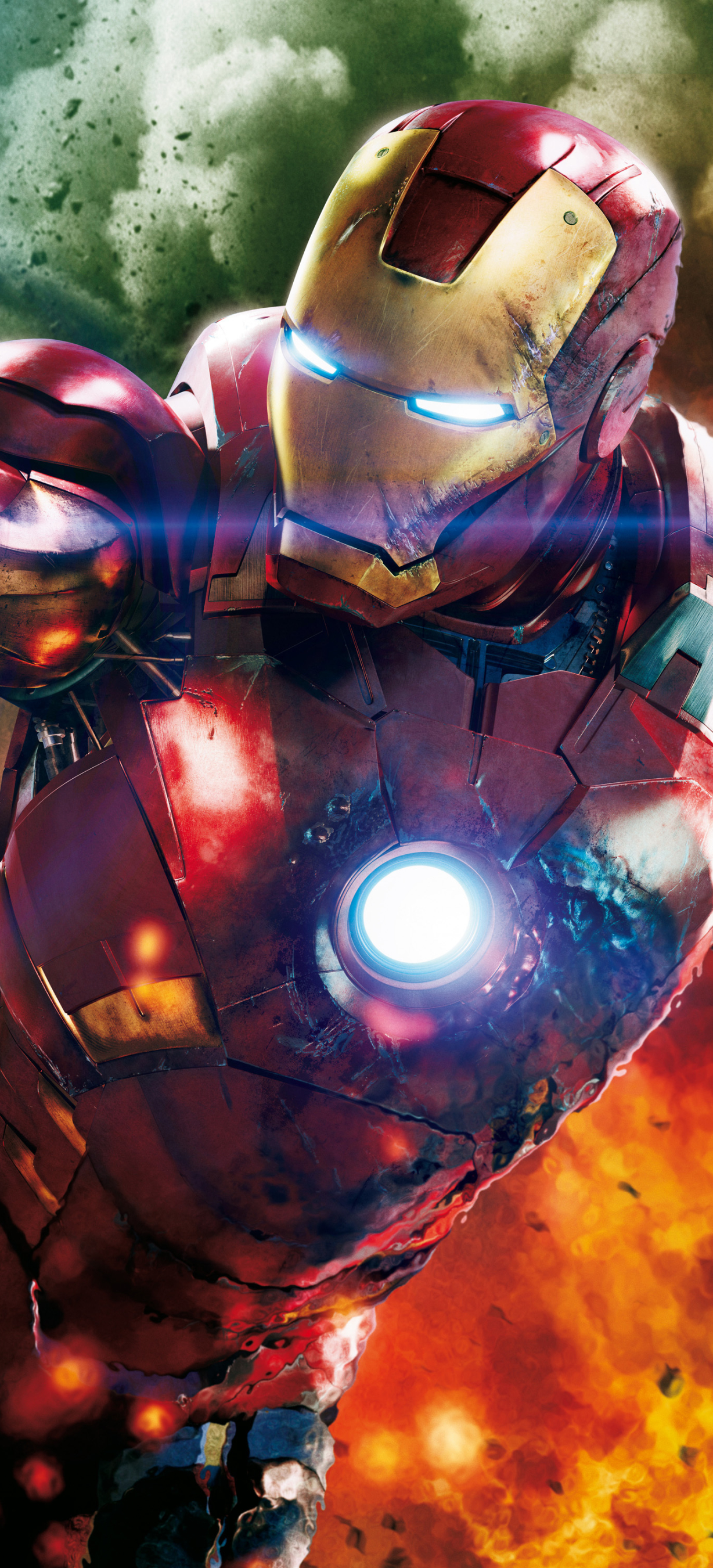 Download mobile wallpaper Hulk, Iron Man, Avengers, Movie, The Avengers for free.