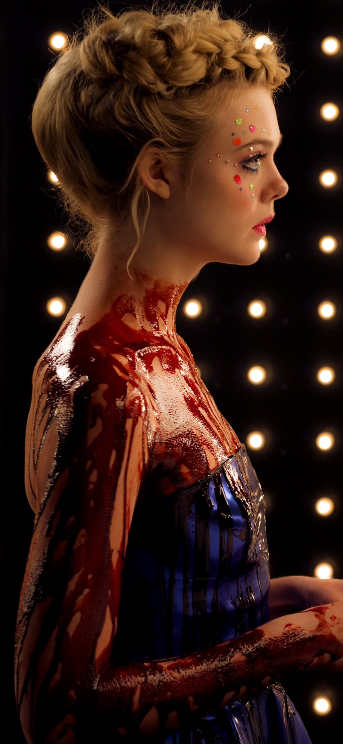 Download mobile wallpaper Movie, Elle Fanning, The Neon Demon for free.