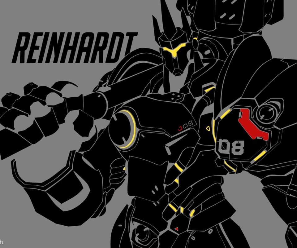 Baixe gratuitamente a imagem Overwatch, Videogame, Reinhardt (Overwatch) na área de trabalho do seu PC