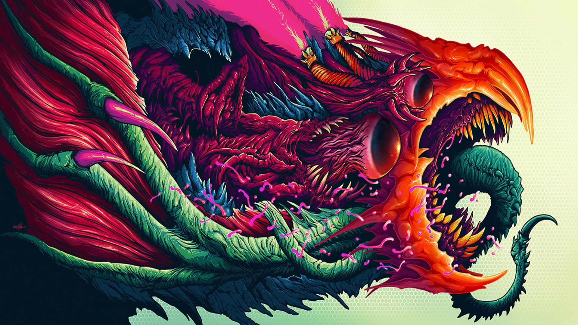 Free download wallpaper Creature, Artistic, Psychedelic, Trippy on your PC desktop