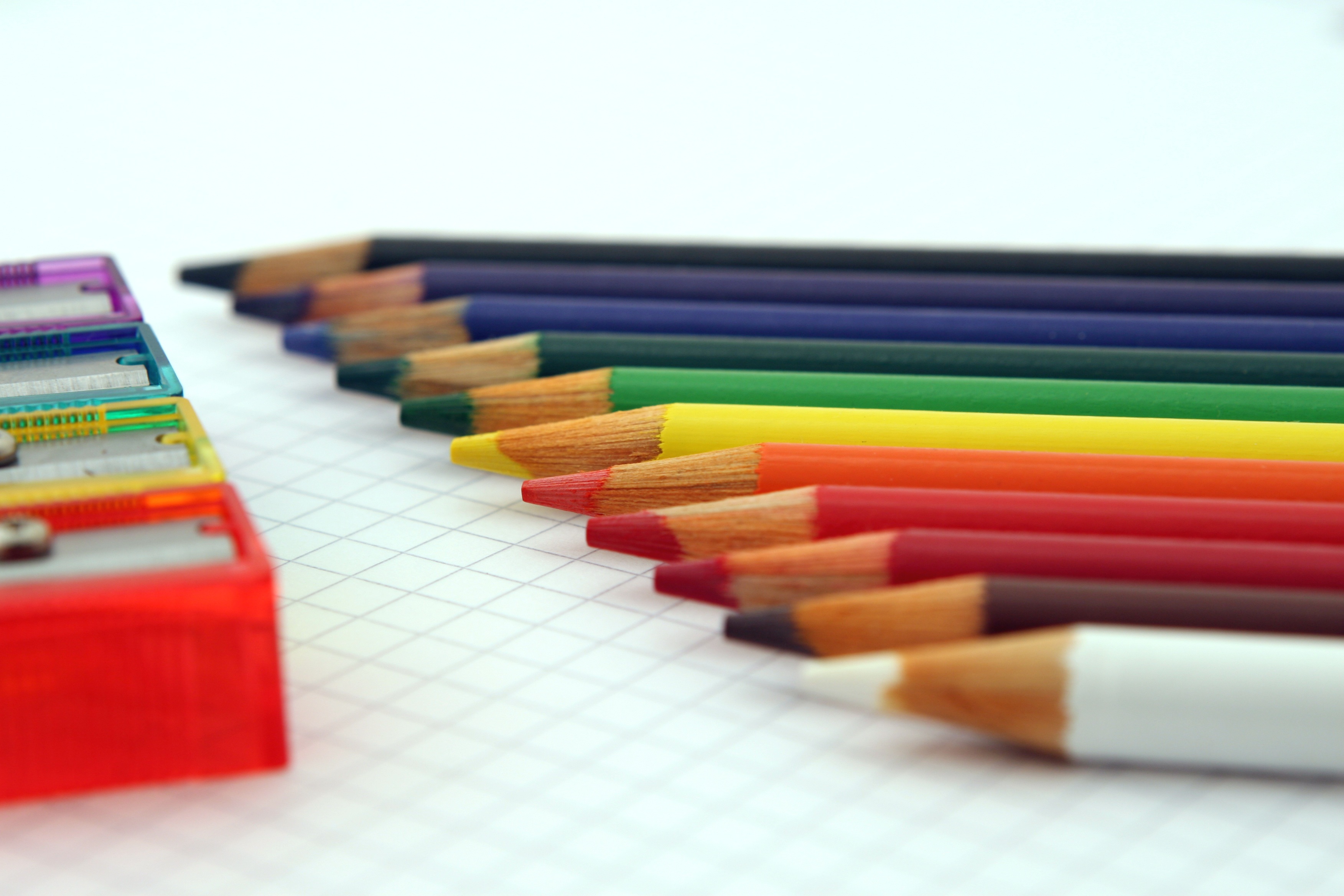 Free download wallpaper Colors, Colorful, Pencil, Photography on your PC desktop