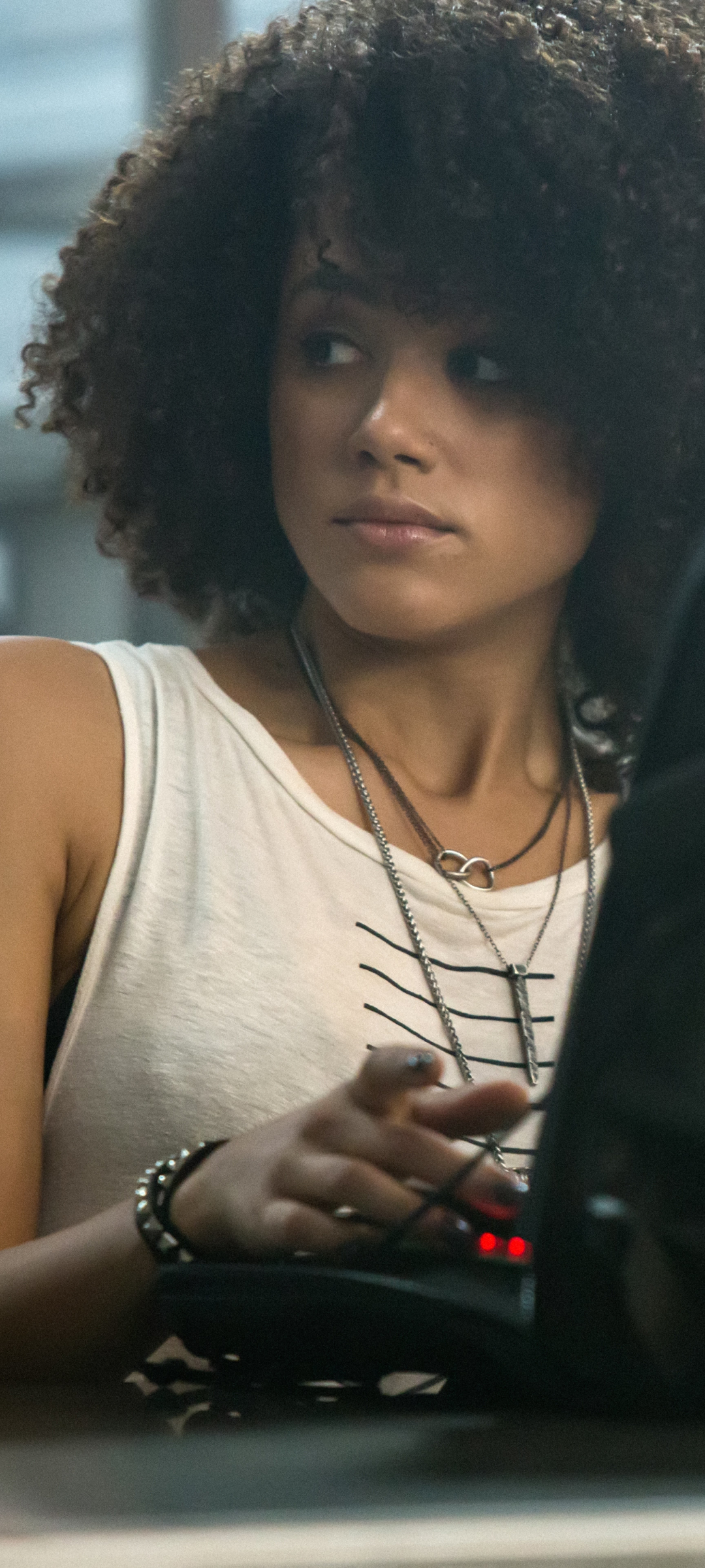 Download mobile wallpaper Fast & Furious, Movie, Nathalie Emmanuel, Ramsey (Fast & Furious), The Fate Of The Furious for free.