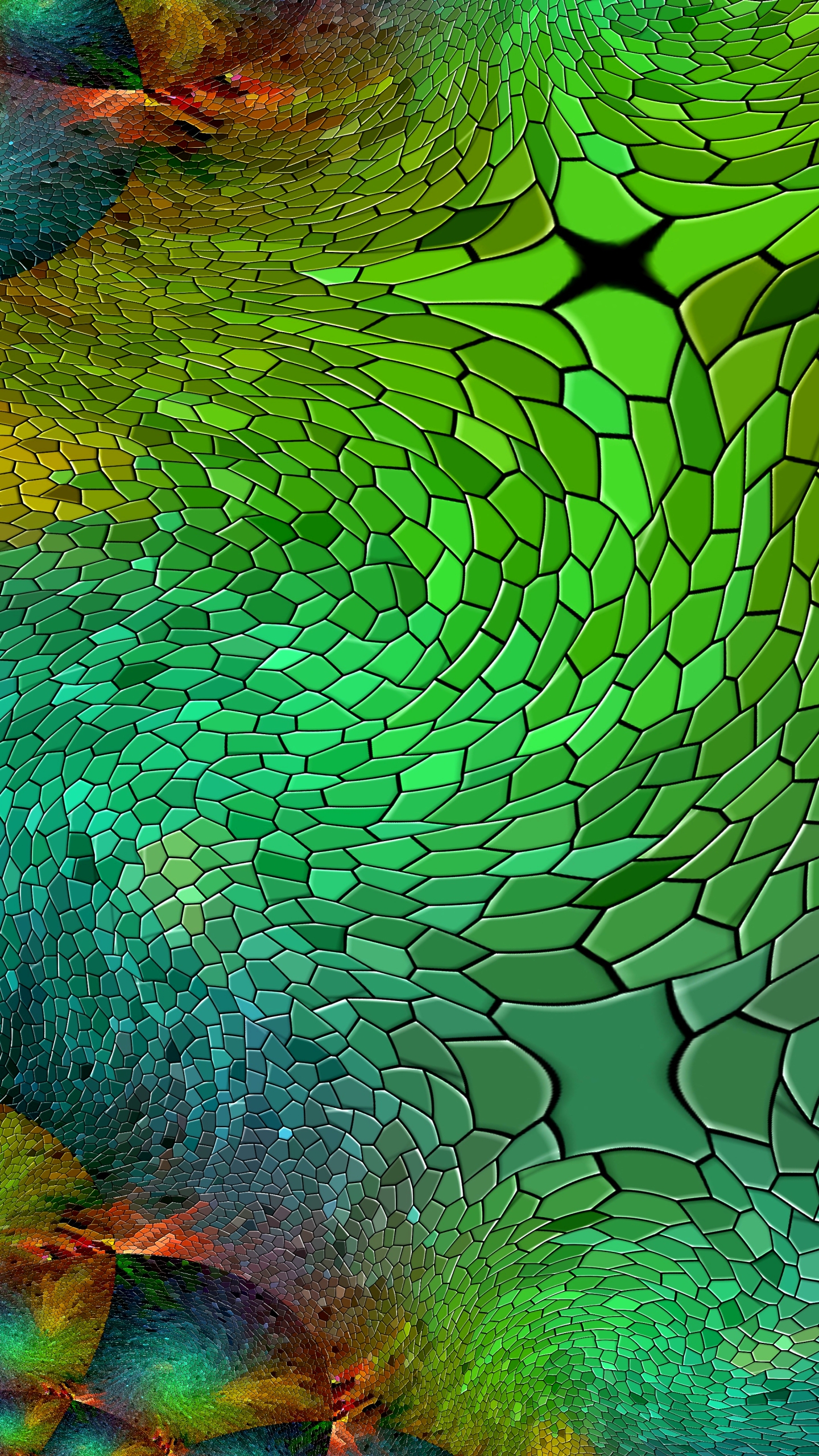 Download mobile wallpaper Abstract, Fractal, Shapes for free.