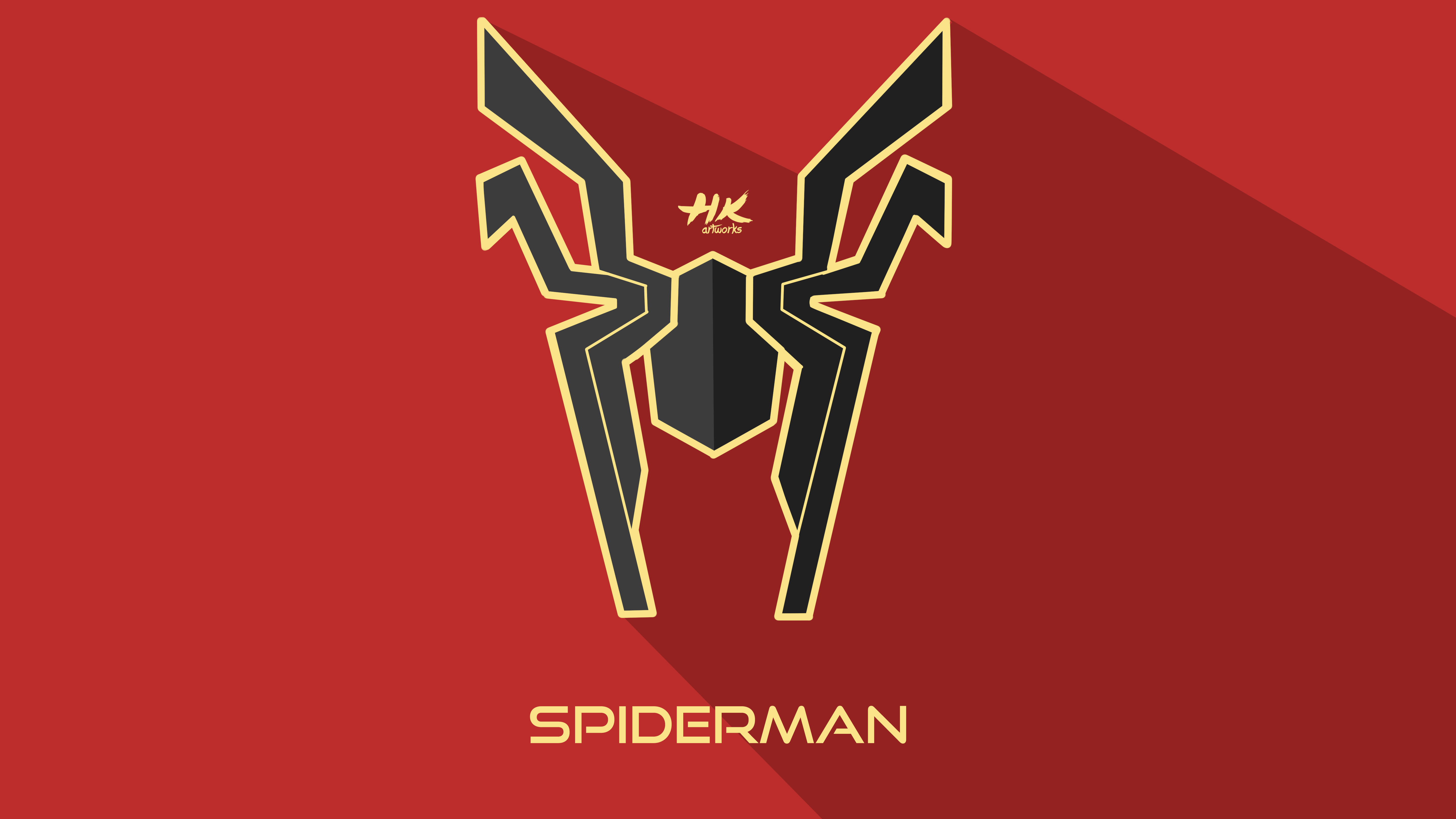 Free download wallpaper Spider Man, Logo, Movie, Spider Man: Far From Home on your PC desktop