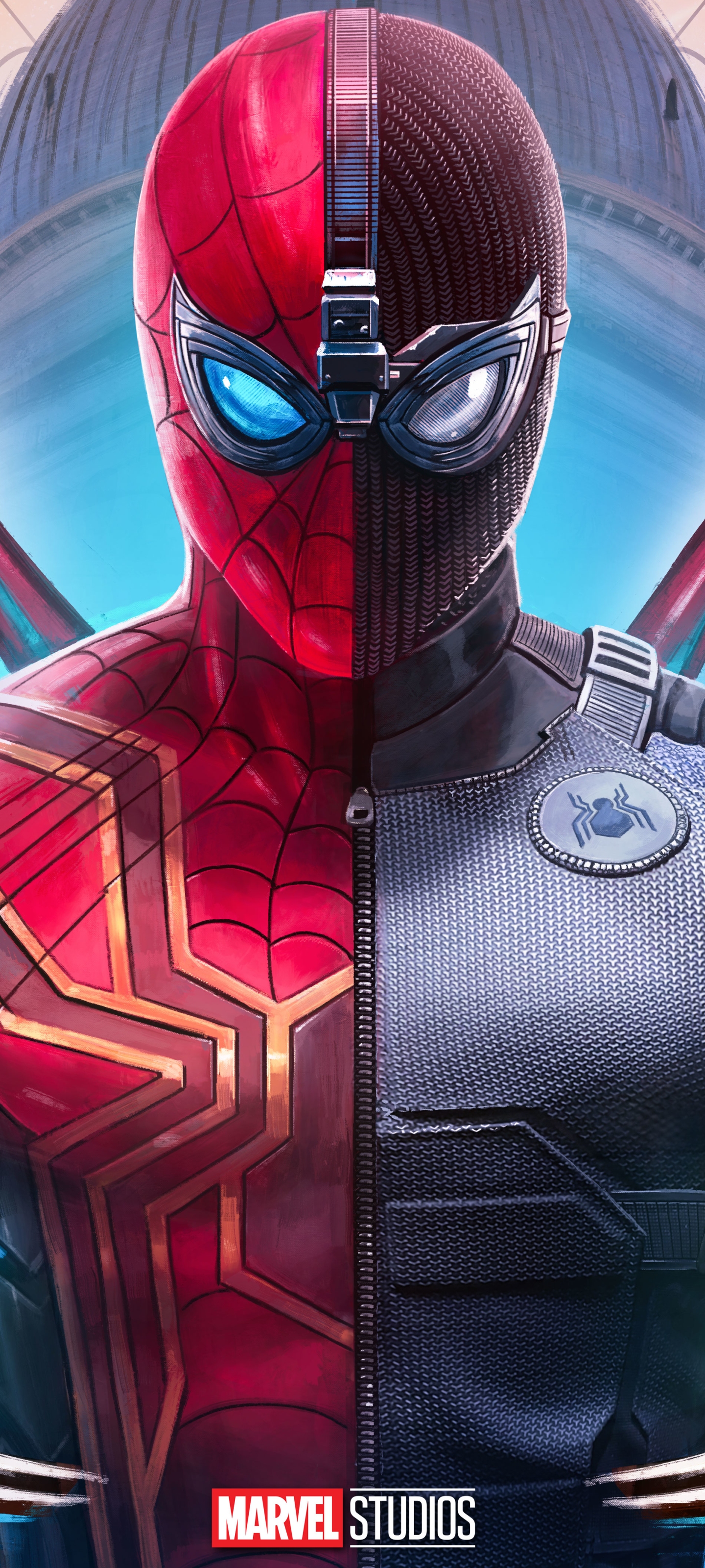 Laden Sie das Filme, Spider Man, Peter Parker, Spider Man: Far From Home-Bild kostenlos auf Ihren PC-Desktop herunter