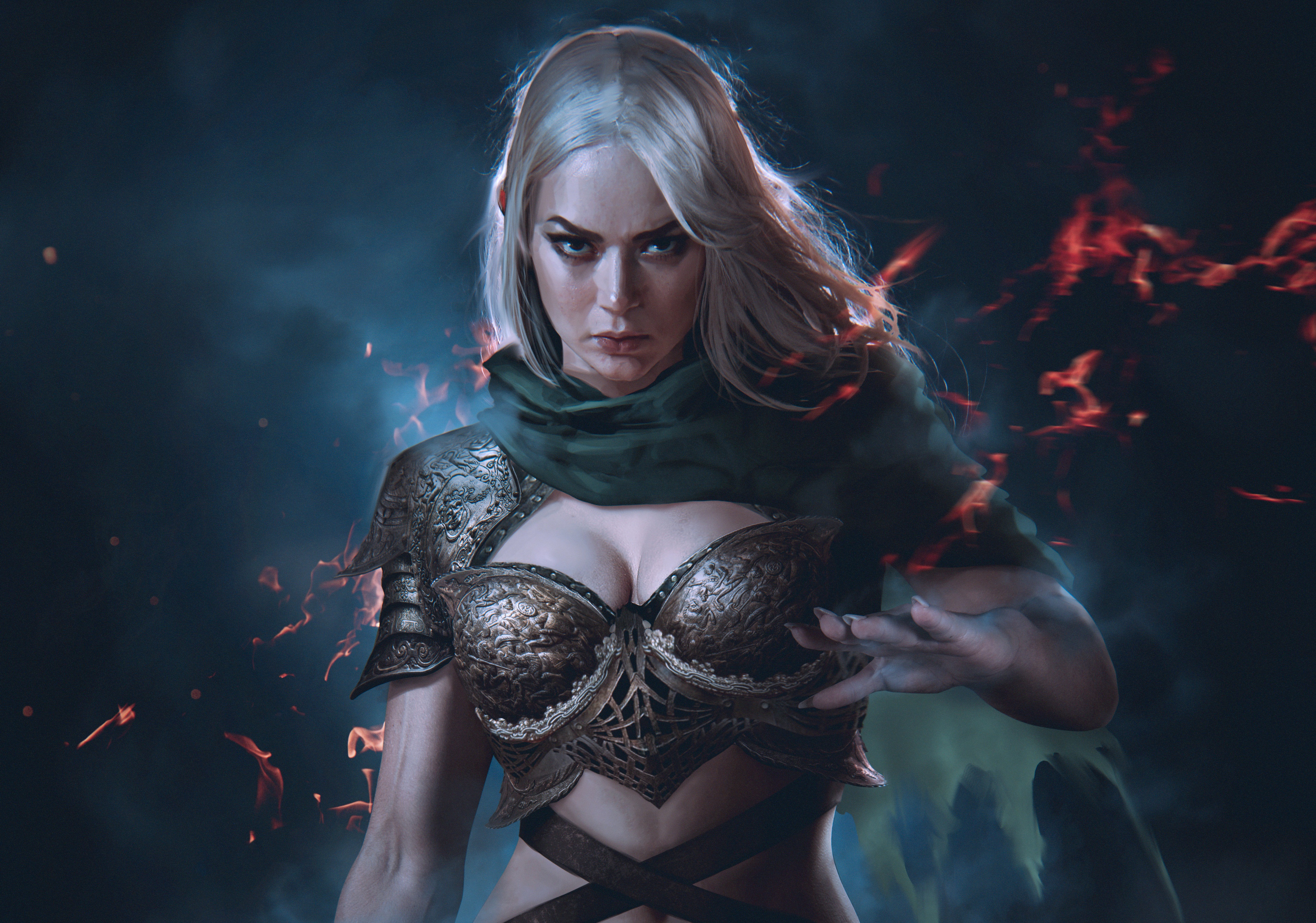 Download mobile wallpaper Fantasy, Women Warrior for free.