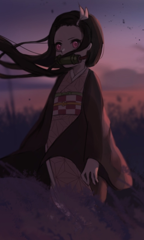 Descarga gratuita de fondo de pantalla para móvil de Animado, Nezuko Kamado, Demon Slayer: Kimetsu No Yaiba.