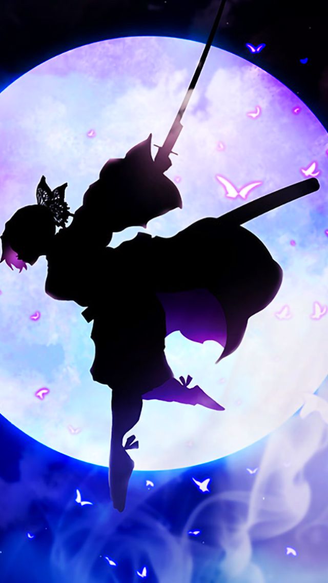 Descarga gratuita de fondo de pantalla para móvil de Animado, Demon Slayer: Kimetsu No Yaiba, Shinobu Kochou.