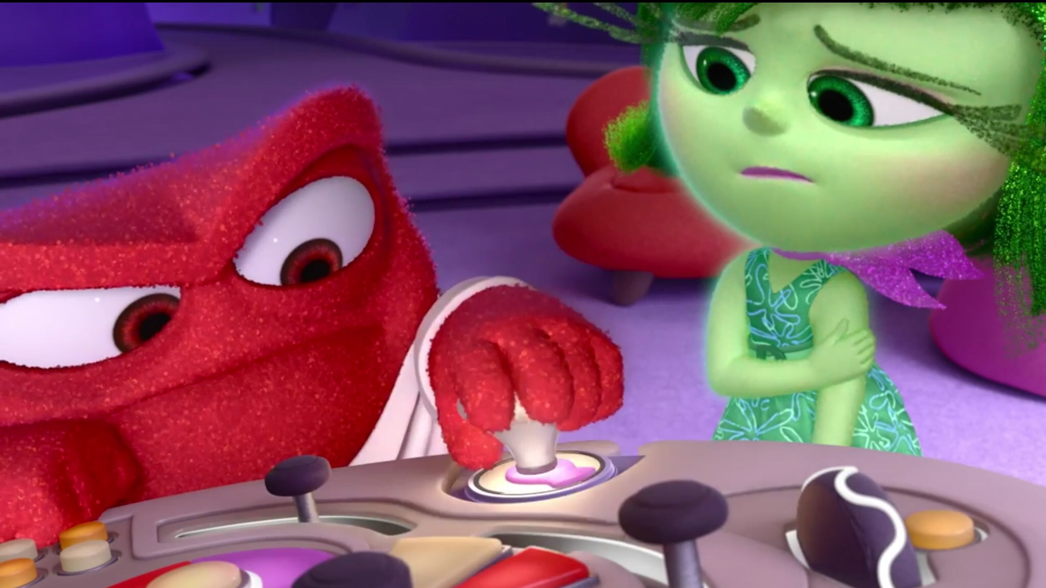movie, inside out, anger (inside out), disgust (inside out)