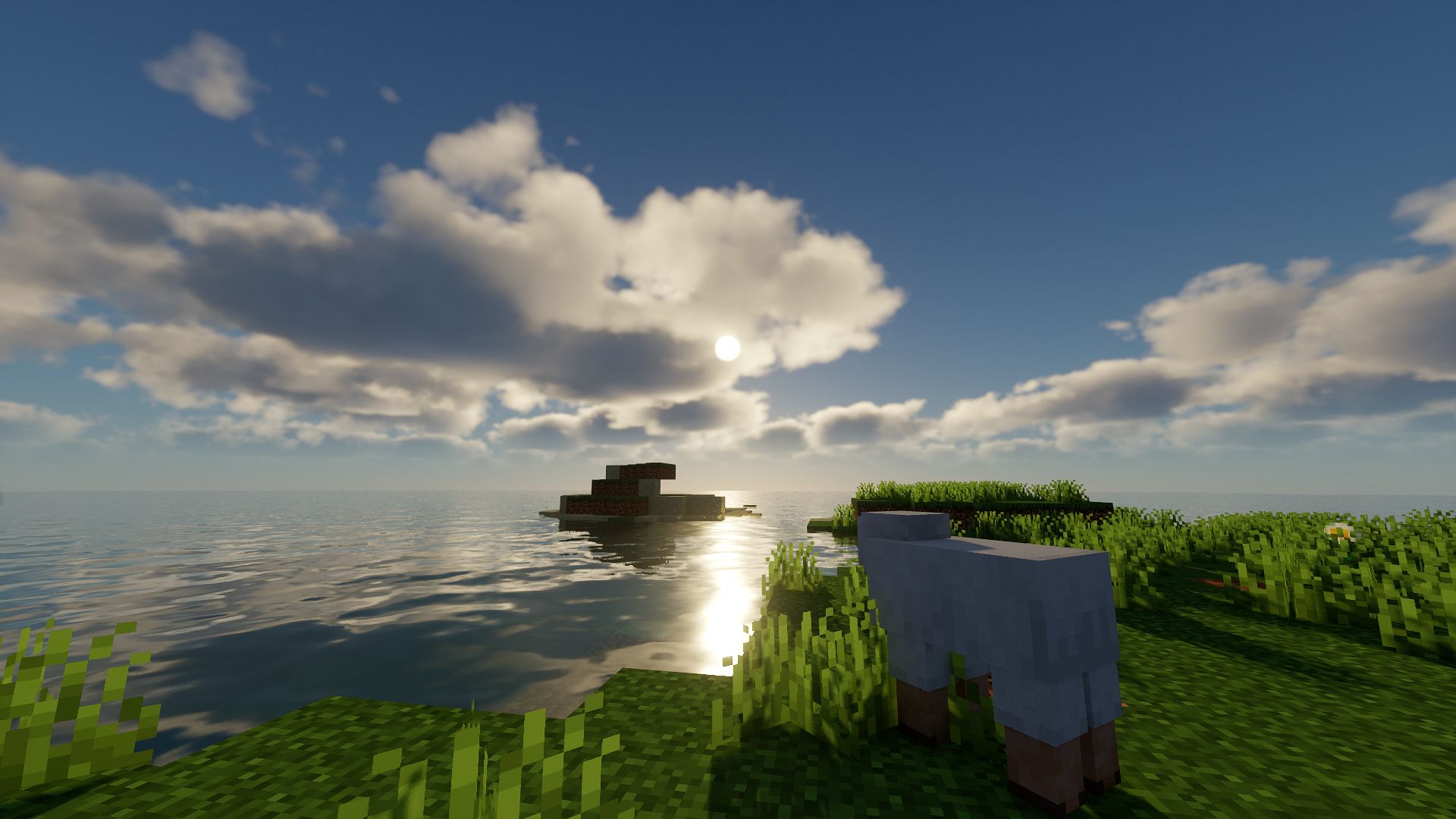 Free download wallpaper Minecraft, Sheep, Video Game on your PC desktop