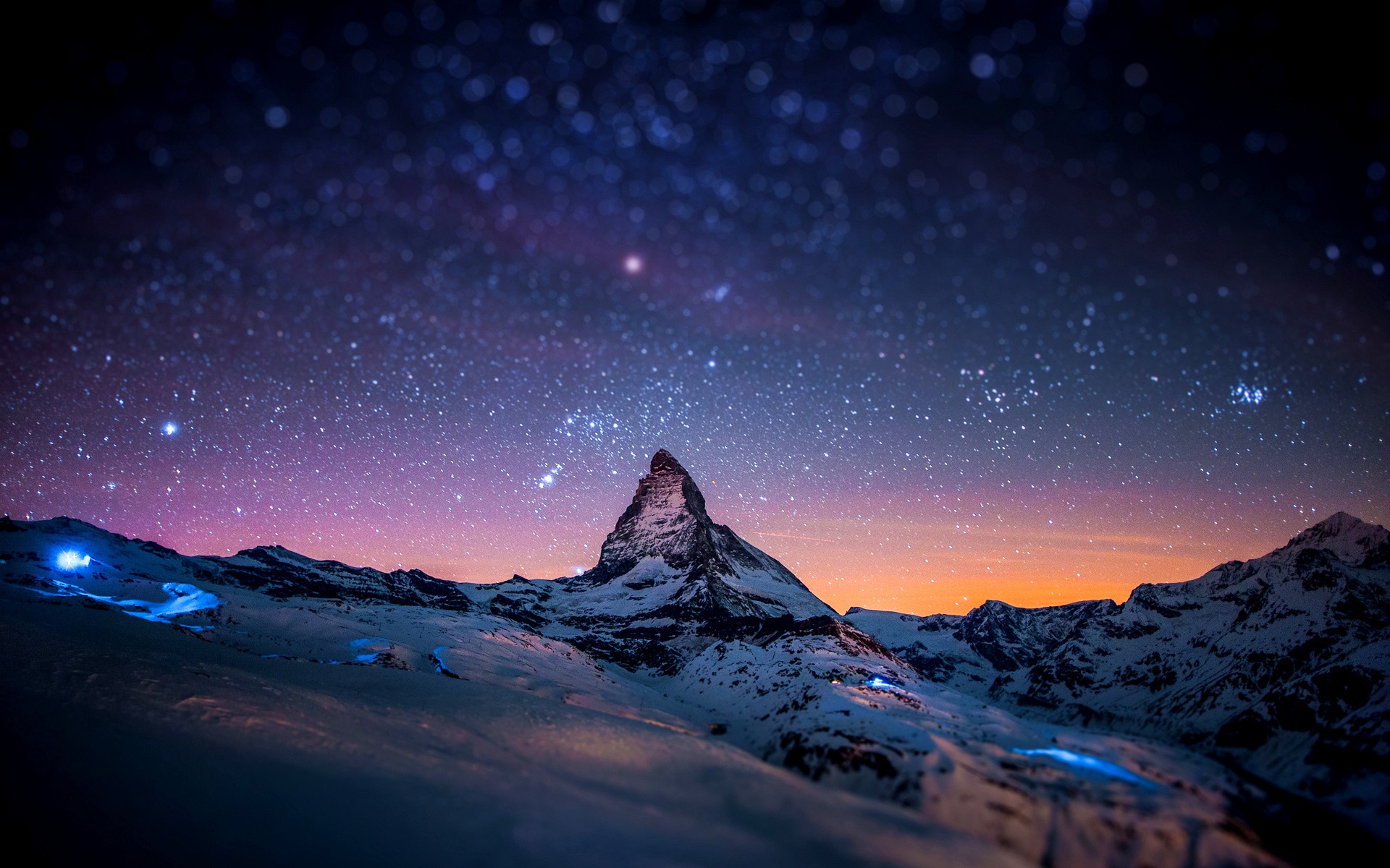 242789 télécharger l'image ciel étoilé, cervin, suisse, montagne, montagnes, terre/nature, ciel - fonds d'écran et économiseurs d'écran gratuits